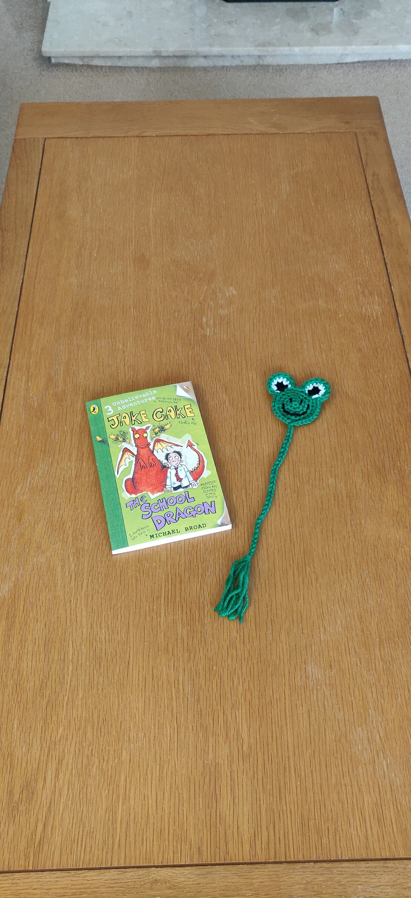Frog Bookmark, Crochet Animal Bookmark, Book Accessories, Book Gift, Small Frog Gift, Crochet Toad Gift, Frog Plush, First day of School