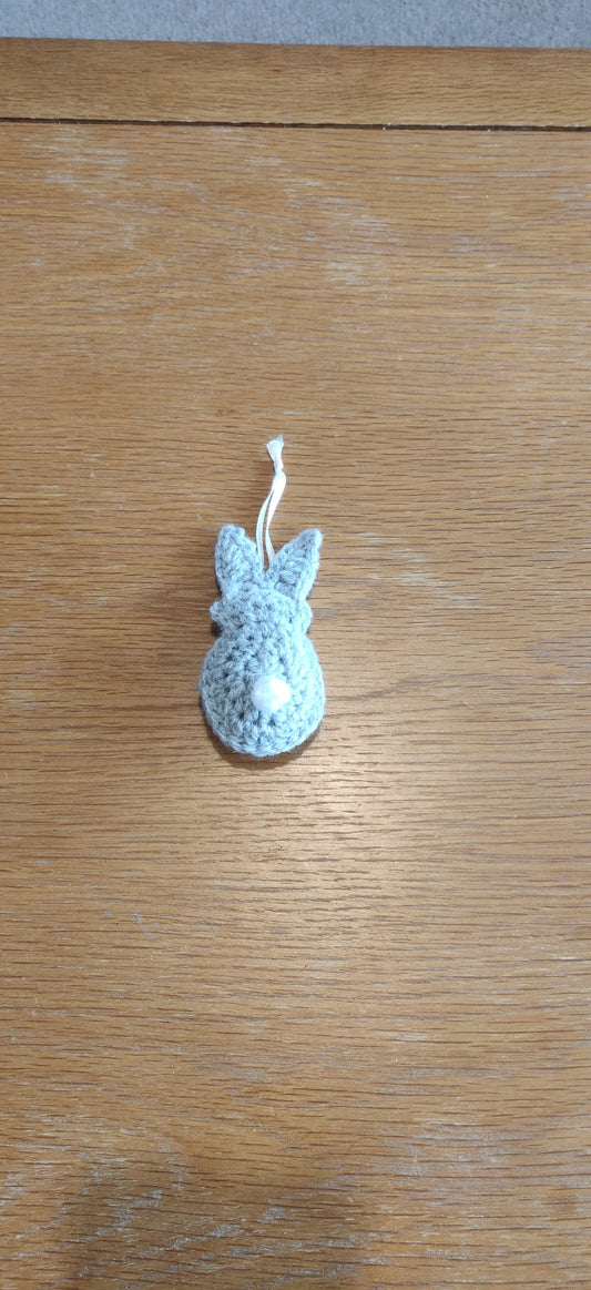 Set of Three Easter Tree Decorations, Easter Bunny, Easter Gift, Easter Chick Crochet, Spring Decor, Easter Tree Ornament, Easter Garland