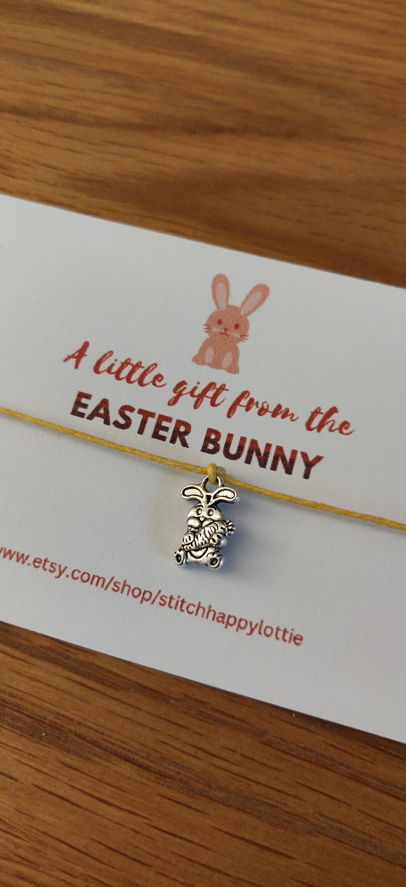 Easter Bunny Bracelet, Easter Jewellery, Bunny Charm Bracelet for Adults and Kids, Spring Bunny Present, Easter Gift, Rabbit and Carrot