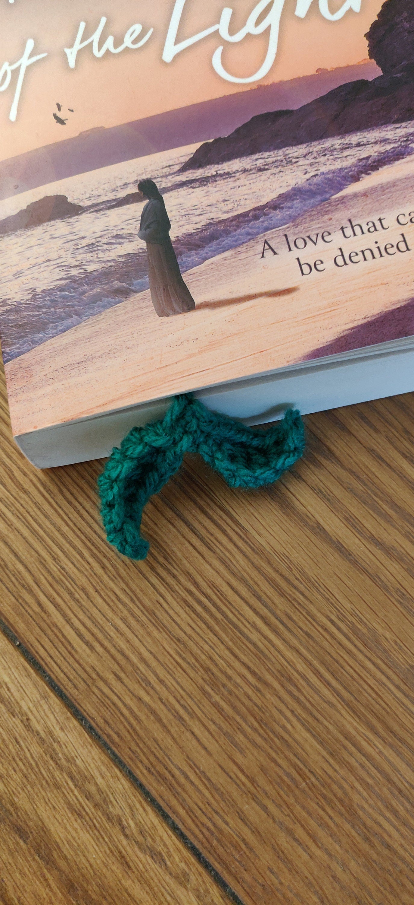 Teacher Bookmark, Apple Teacher Gift, End of Term Gift, Thanks for Helping me Grow, TA Gift, Crochet Book Marker, Thank You Teacher Apple