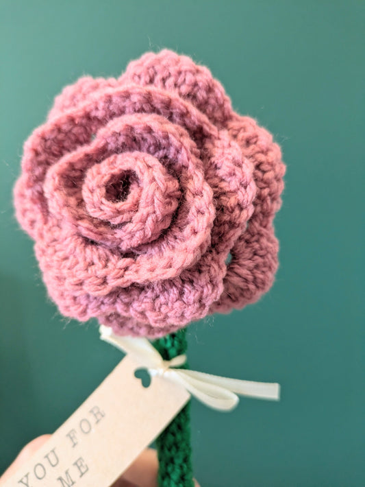 Rose Teacher Gift, Custom Gifts for Teachers, Thank You for Helping Me Grow, Personalised Teacher Assistant Gift, Unique Fake Rose Gift