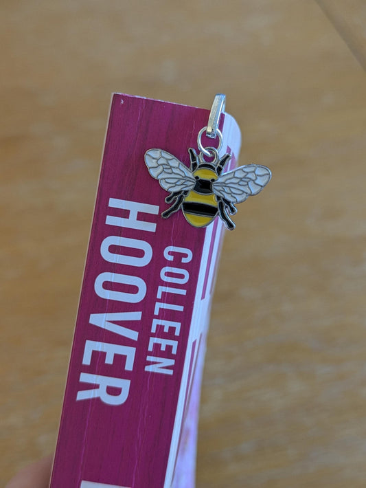 Silver Charm Bookmark: Flamingo, Snowman, Bee Gift