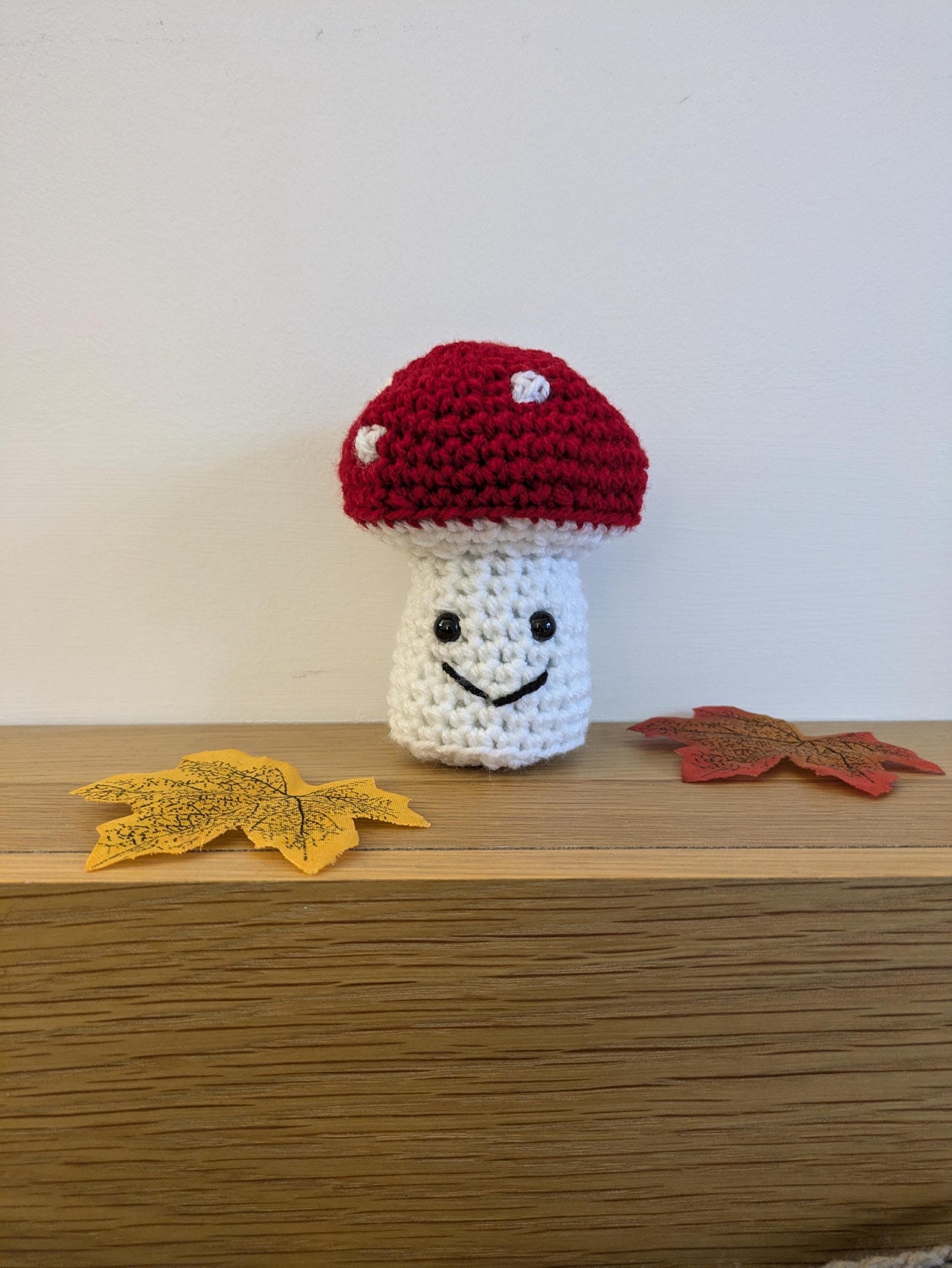 Cute Autumn Decorations, Toadstool Mushroom, Acorn Kawaii, Mini Pumpkin, Hanging Decor, Fall Tiered Tray, Crochet Amigirumi, Table Ornament