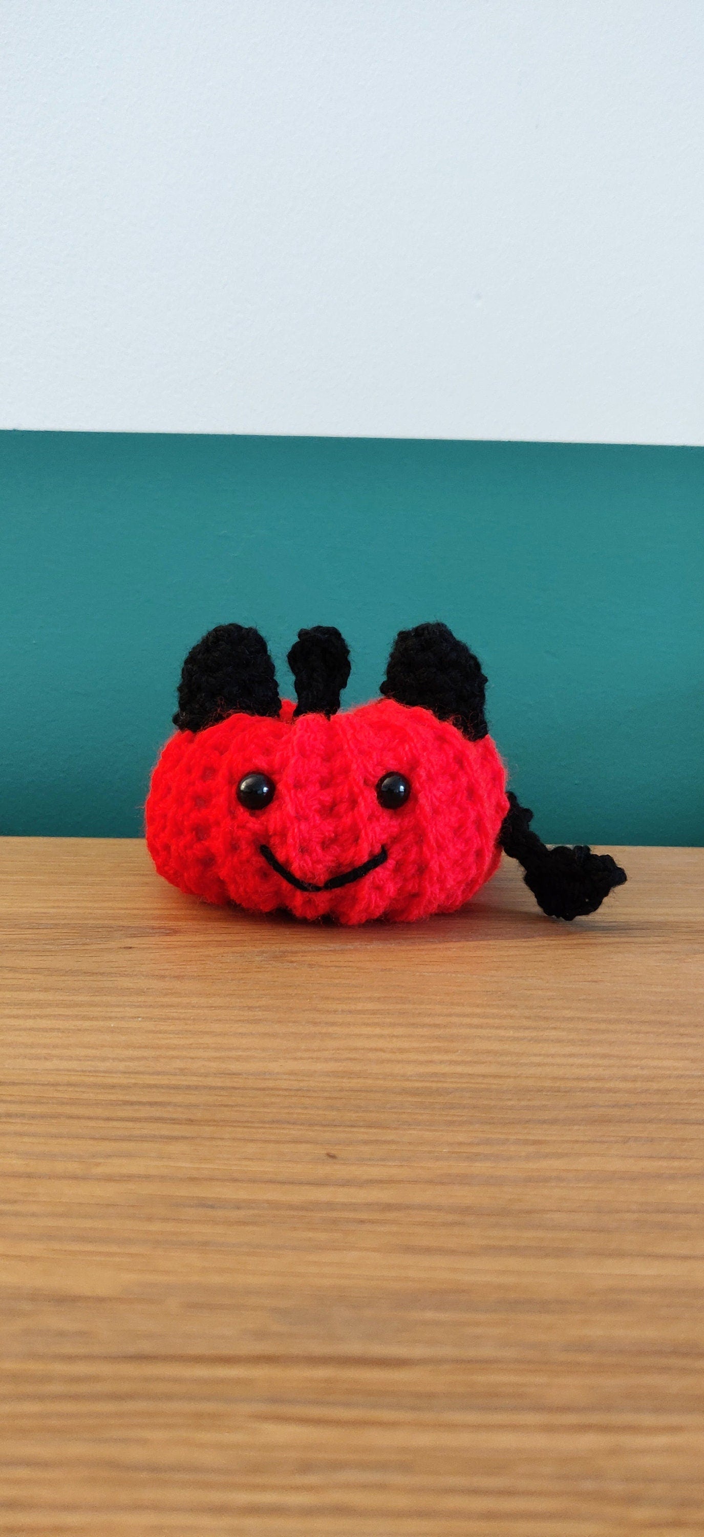 Crochet Mummy Pumpkin, Halloween Decoration