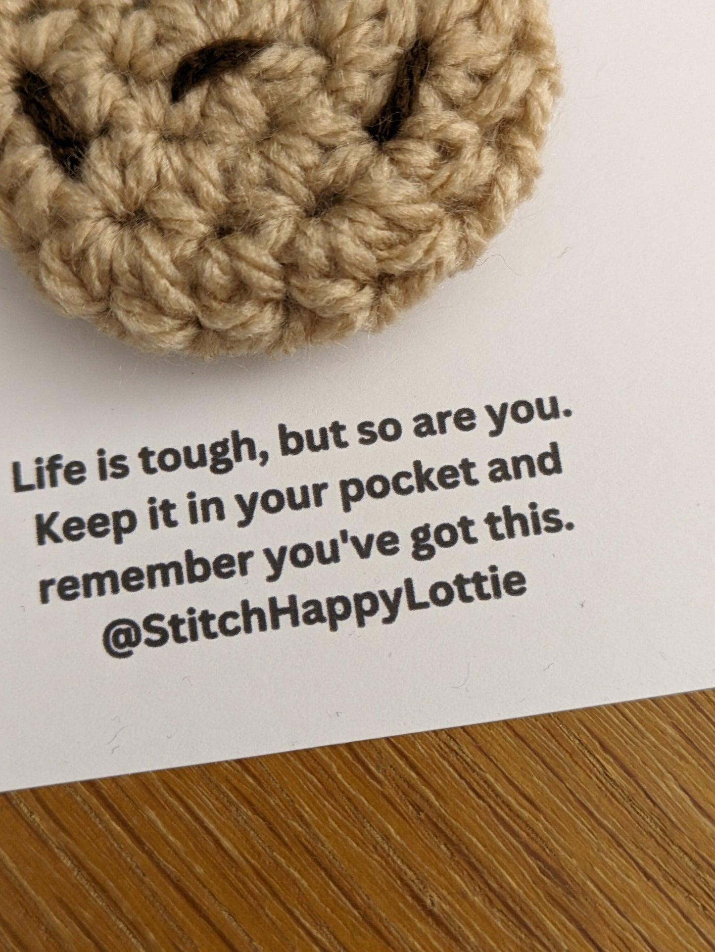 Tough Cookie Gift Card, Life is Tough But So Are You, Stay Strong, Positive Present, Unique Card, Divorce Present, Get Well Soon, Grieving