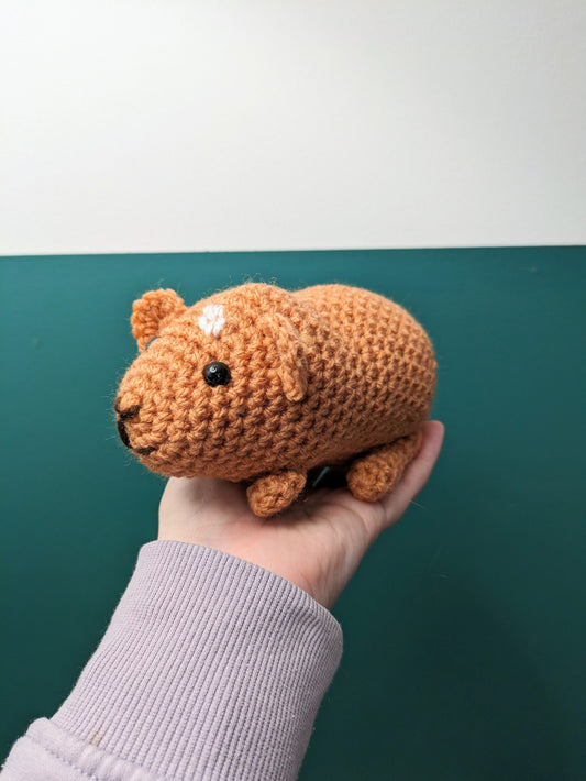 Crochet Guinea Pig, Personalised Pet Teddy, Guinea Pig Gift, Pet Memorial, Pig Plushie, Pet Portrait