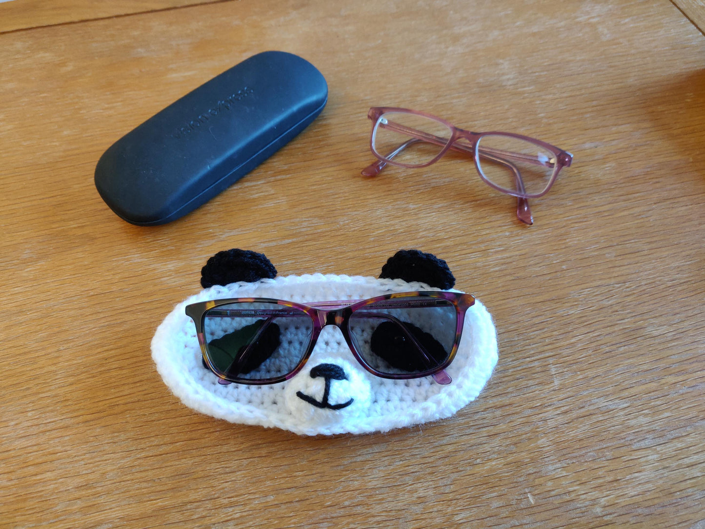 Crochet Glasses Tray, Koala Bear Glasses Holder, Cute Koala Gift, Gift for Glasses Wearer kids, Panda Lover Animal Glasses Accessories, Case
