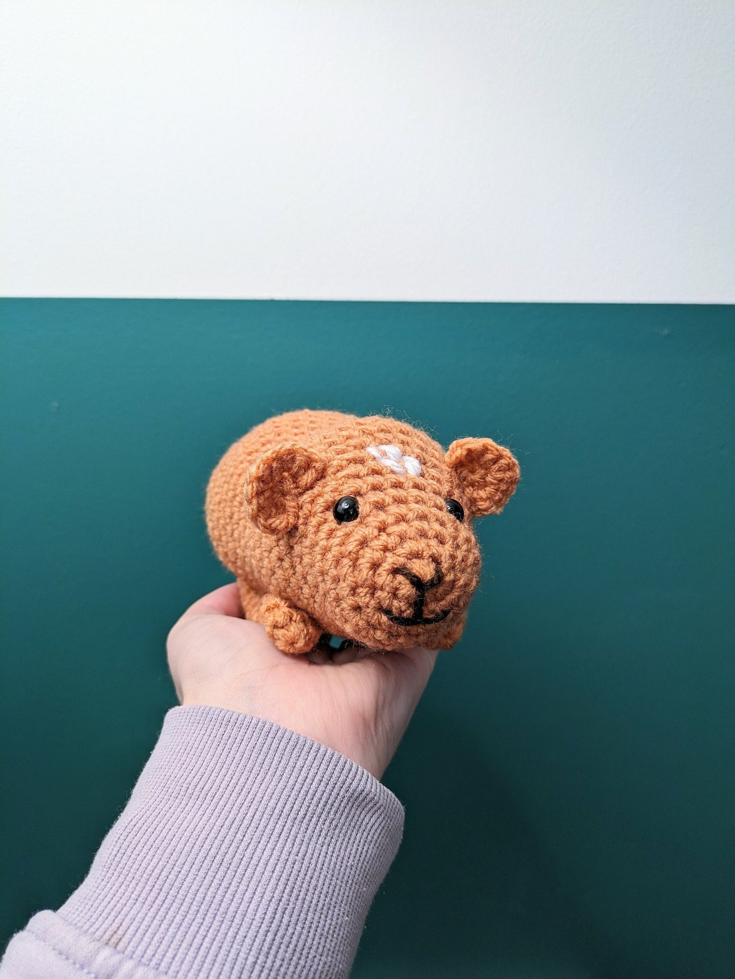 Crochet Guinea Pig, Personalised Pet Teddy, Guinea Pig Gift, Pet Memorial, Pig Plushie, Pet Portrait