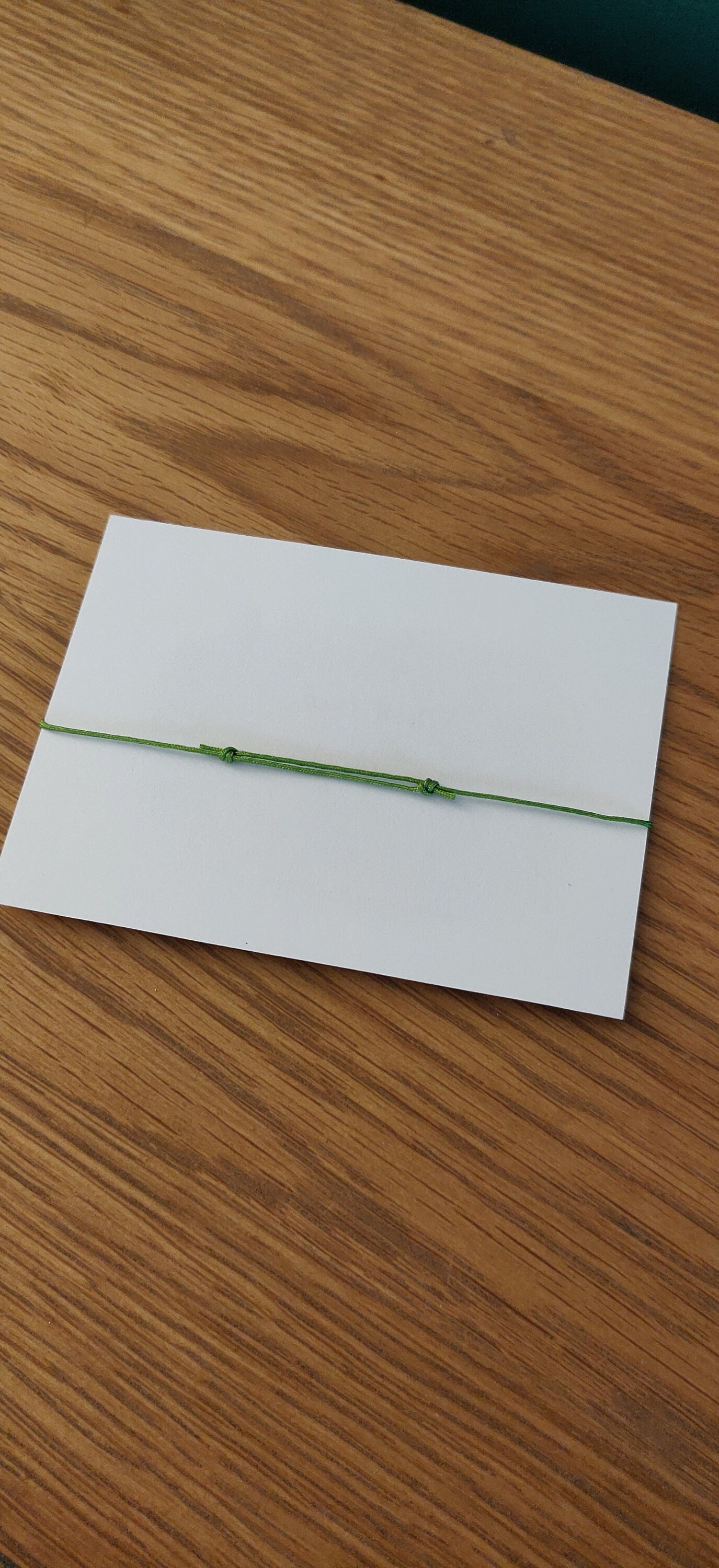 Good Luck Bracelet, Green Four Leaf Clover Charm Jewellery, Good Luck Card, New Job, New School, Exams, Lucky Bracelet, Adjustable Bracelet