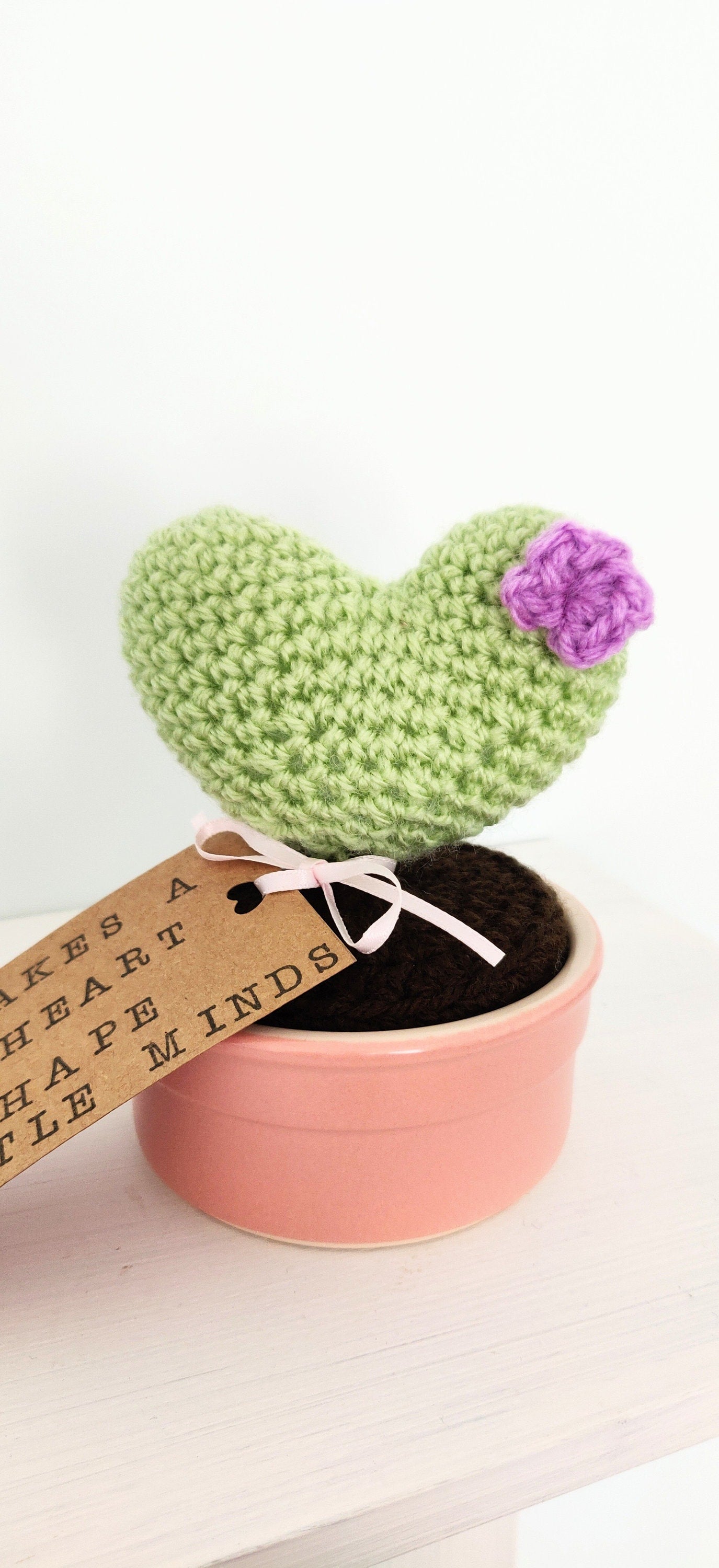 Heart Cactus Teacher Appreciation Gift, Personalised Teacher Gift, Flower Gift, Plant Pot Gift, Teacher Planter, Cactus Gift, Fake Plant
