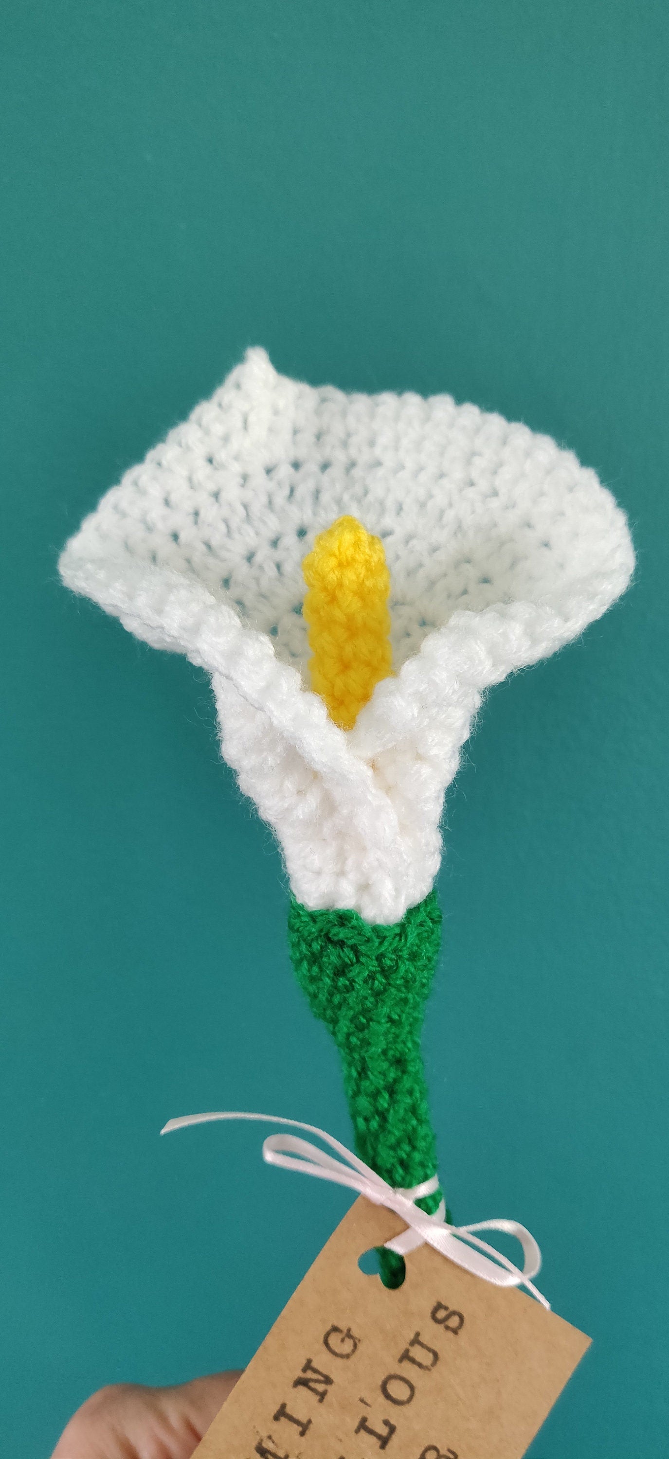 Teacher Gift, Calla Lilly Flower Gift, Gifts for Teachers, Blooming Marvellous Teacher, Personalised Teacher Gift, Artificial Calla Lilly