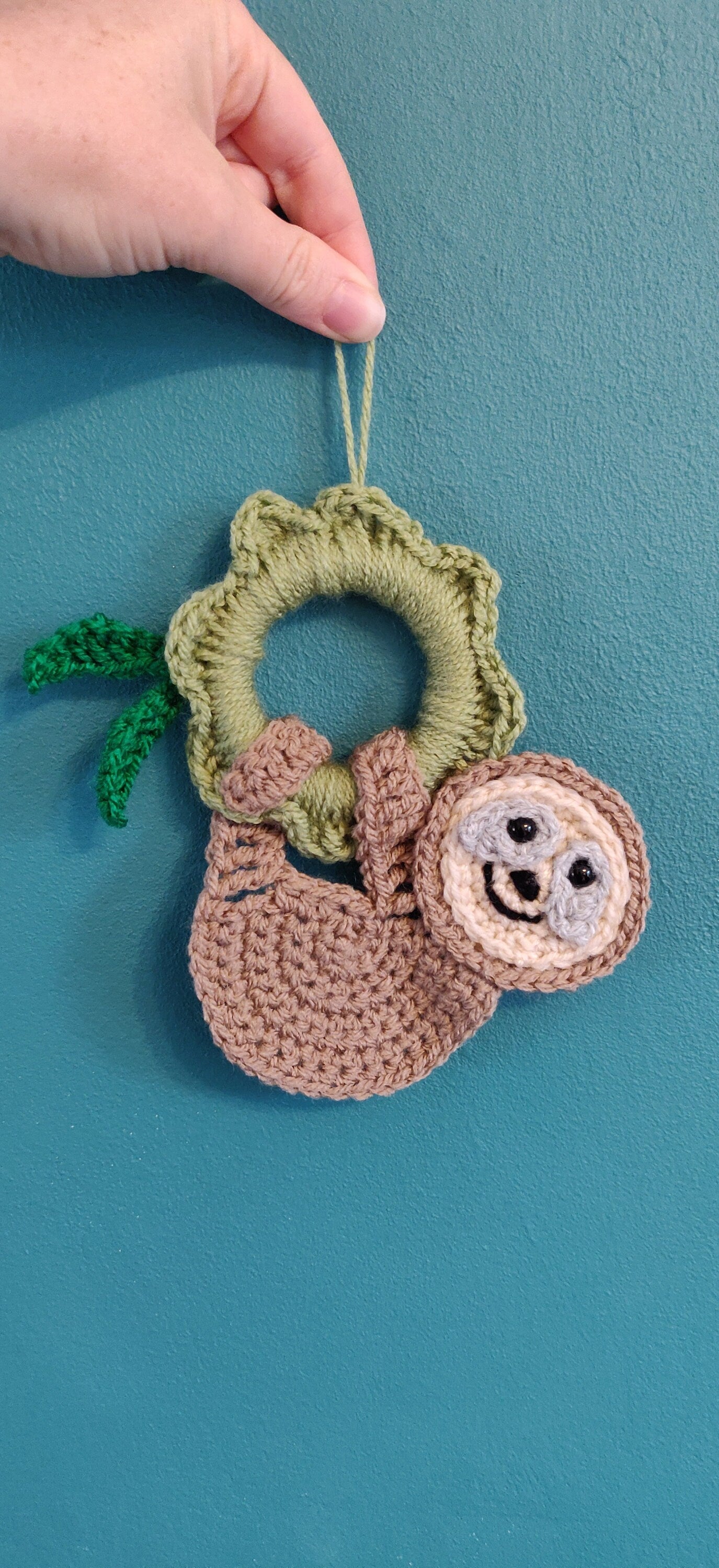 Sloth Wall Decor, Sloth Gift, Sloth Life, Sloth Love, Sloth Crochet, Sloth Decorations, Sloth Figure, Sloth Print, Sloth on the Branch