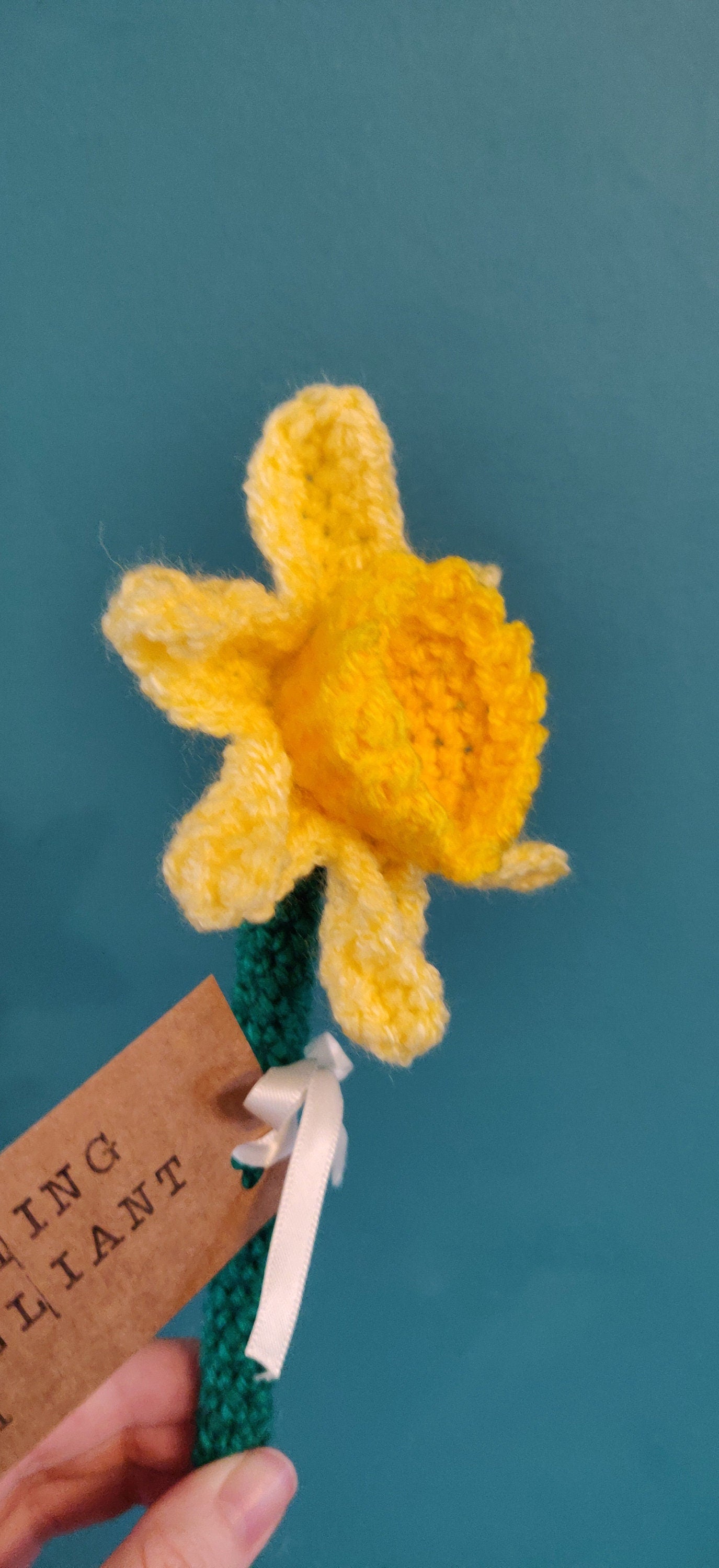 Mothers Day Gift, Best Mum Ever, Daffodil Flower Gift for Mum, Personalised Mother's Day Gift, Daffodil Flower Gift for Grandma