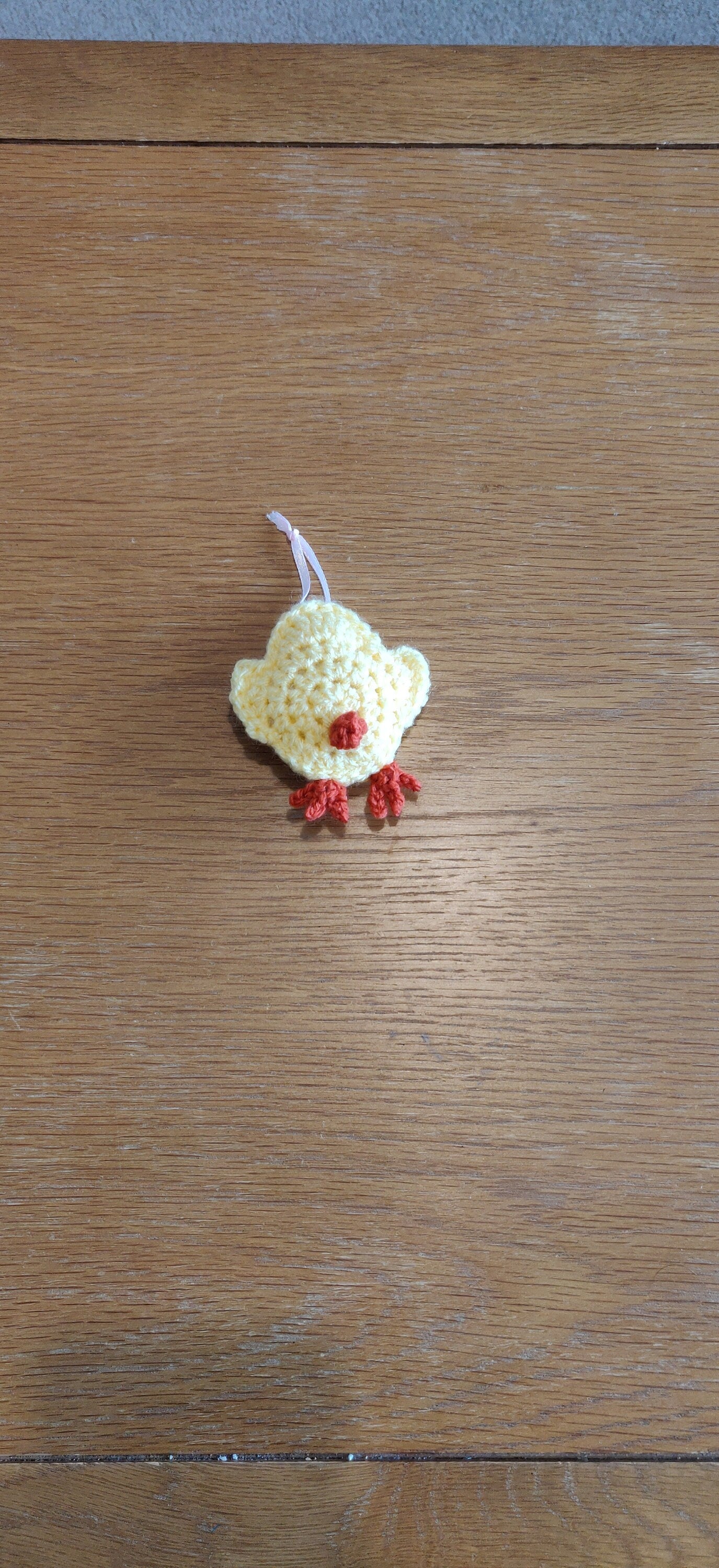 Set of Three Easter Tree Decorations, Easter Bunny, Easter Gift, Easter Chick Crochet, Spring Decor, Easter Tree Ornament, Easter Garland