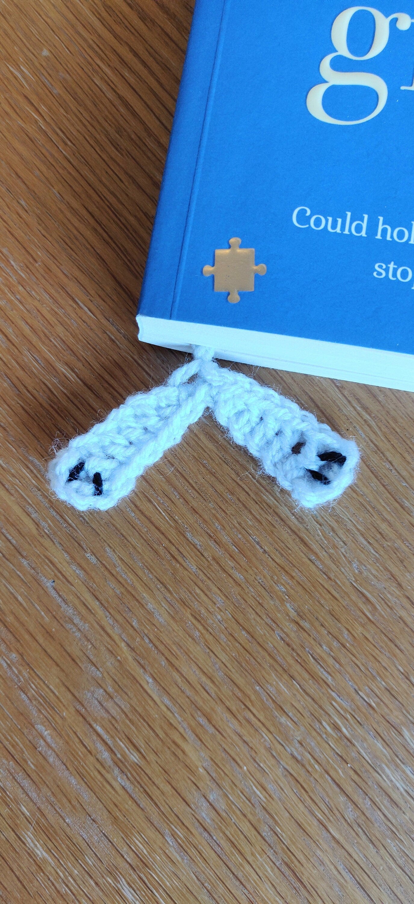 Bunny Bookmark, Crochet Rabbit Gift, Bunny Ears, Bunny Tail, Easter Bunny Decorations, Grey Hare Book Marker, Hare Gift, Spring Brown Bunny