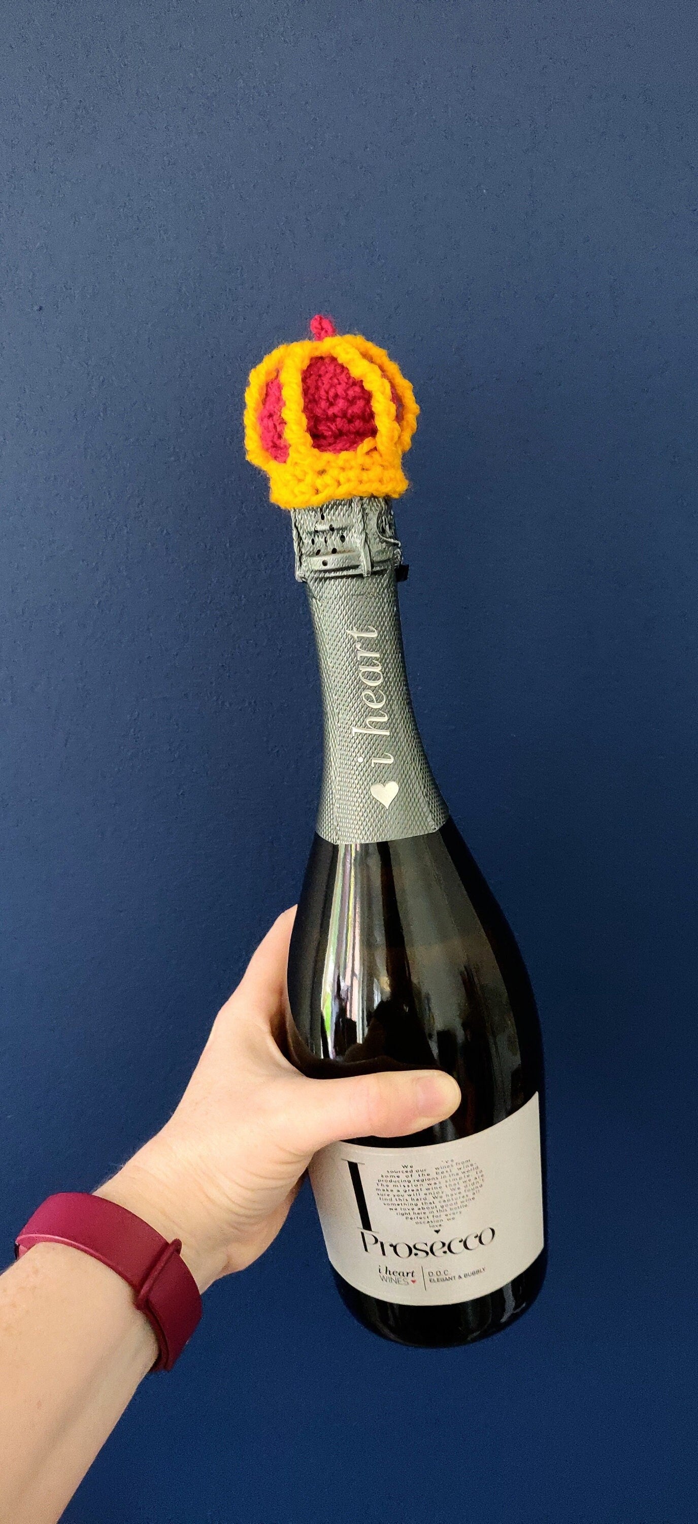 Royal Crown Bottle Topper,  King Charles Coronation Party Decoration, Birthday Bottle Gift, Small Crown Table Decoration, Mini Crown Gift,