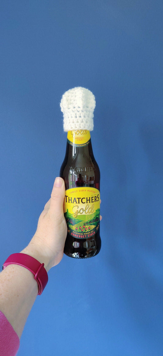 Mini Chef Hat Bottle Topper, Cookery Graduation Gift