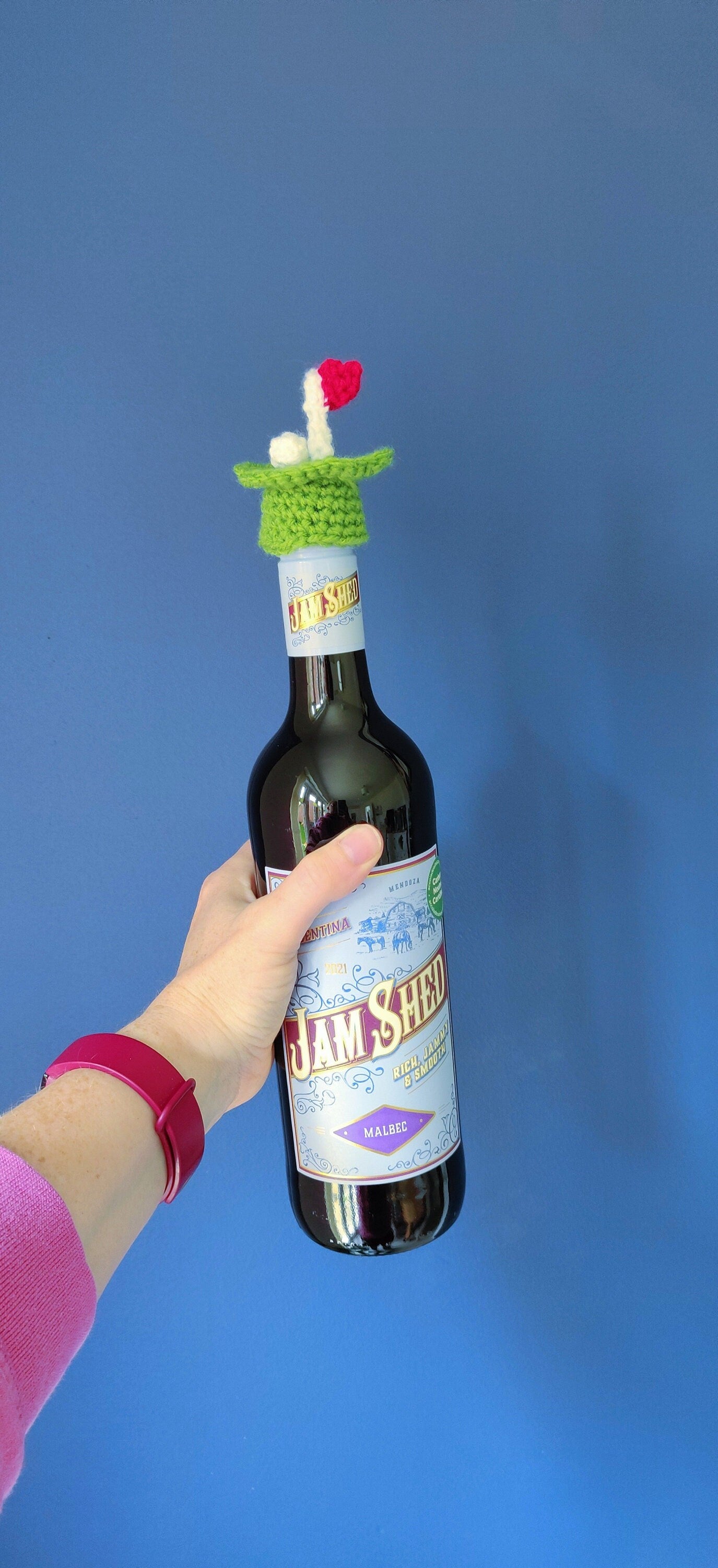 Golf Putting Green Bottle Topper, Novelty Gift