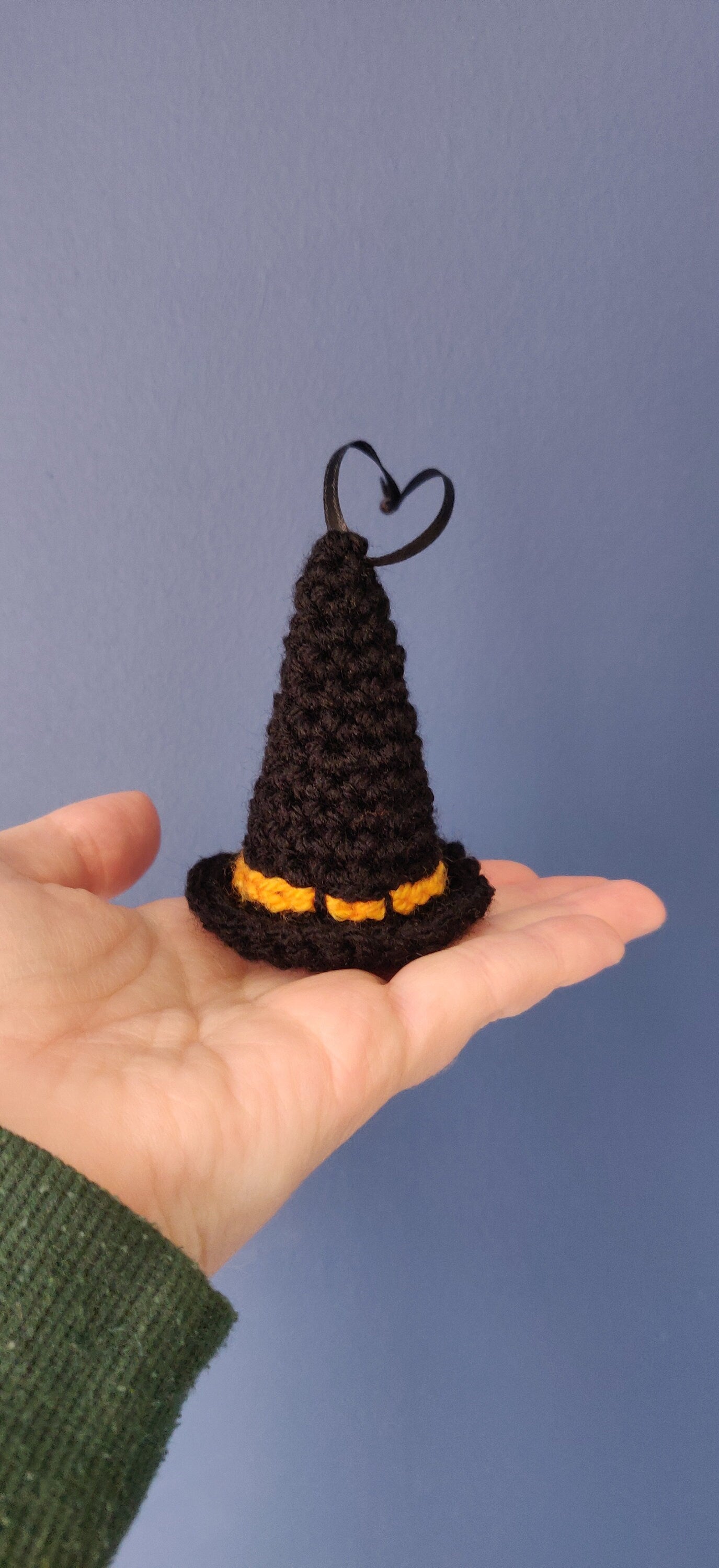 Mini Witch Hat Hanging Ornament: Halloween Tree Decor