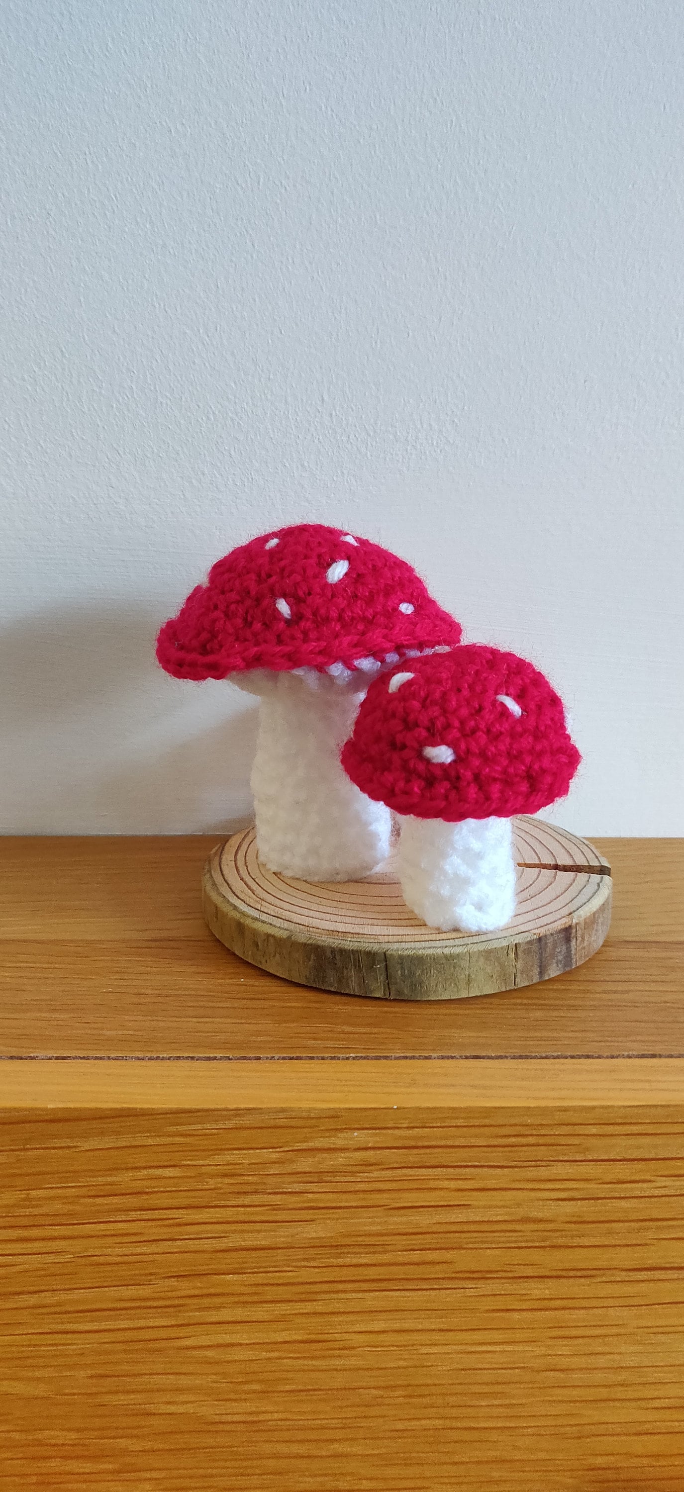 Toadstool Ornament, Red and White Toadstool Gift, Mushroom Decor, Autumn Decoration, Fall Decor, Table Centerpiece, Mushroom Ornament