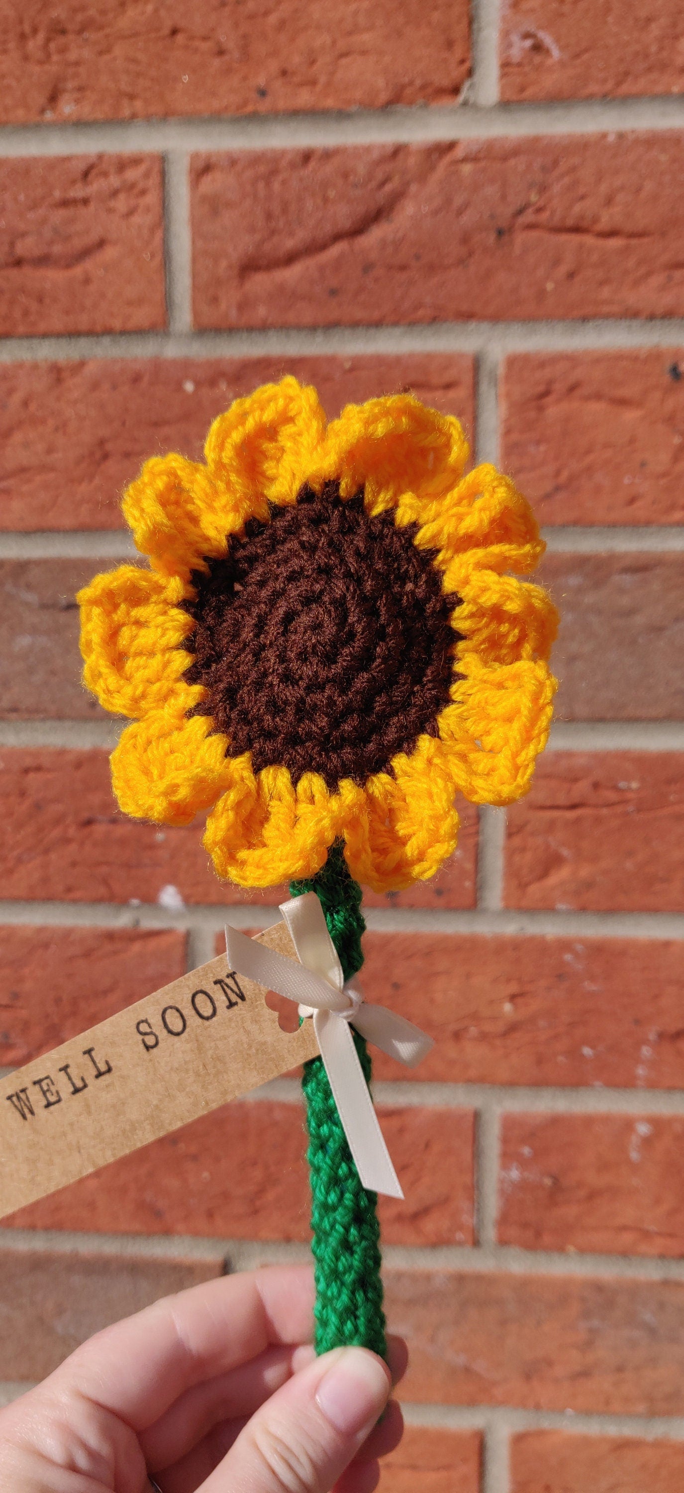 Sunflower Thinking of you Gift,  Grieving Friend Gift, Gift for Someone who has Lost Someone, Personalised Sunflower Gift, Flower Present