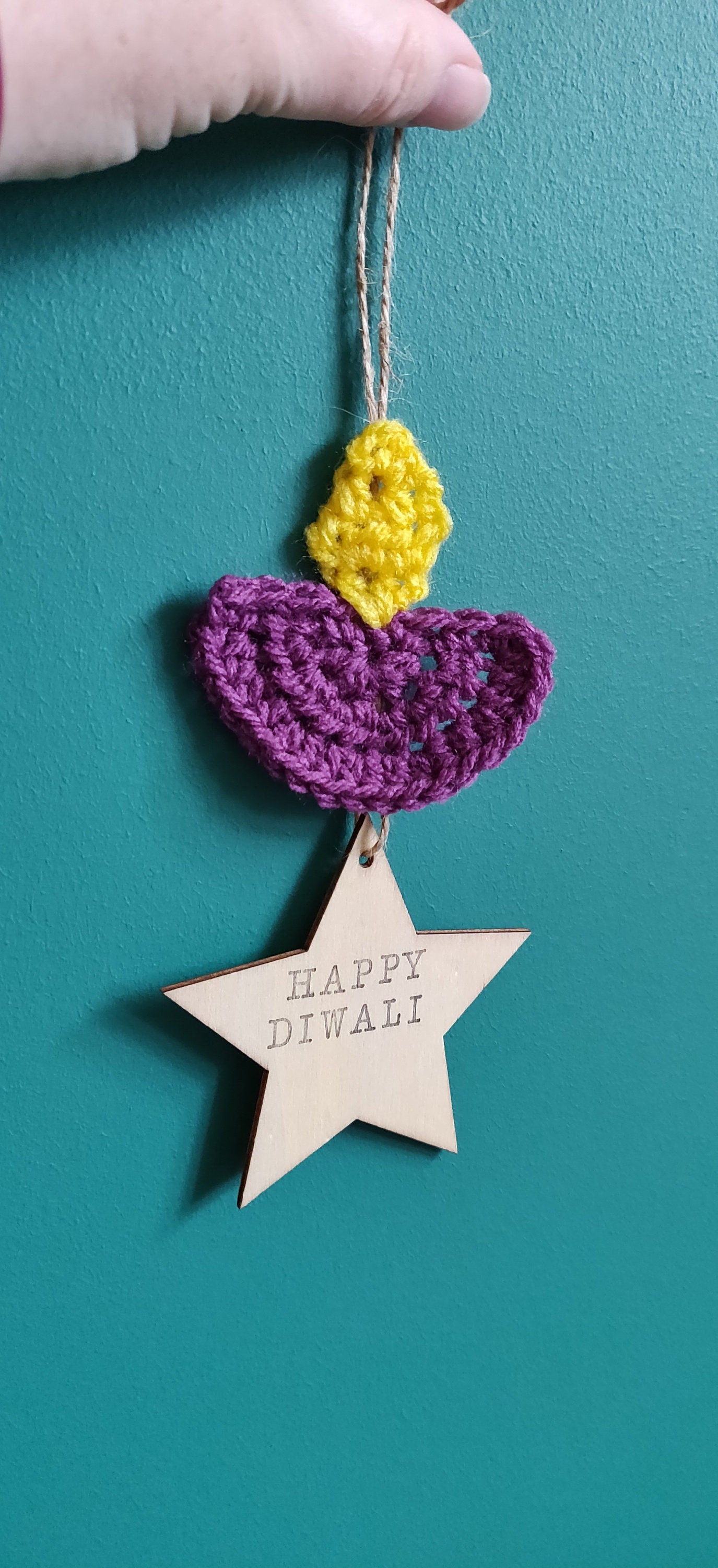 Happy Diwali Sign, Purple Diwali Candle, Diwali Lights Decoration, Diwali Hanging Decoration, Lantern Home Decor, Diwali Gift, Keepsake