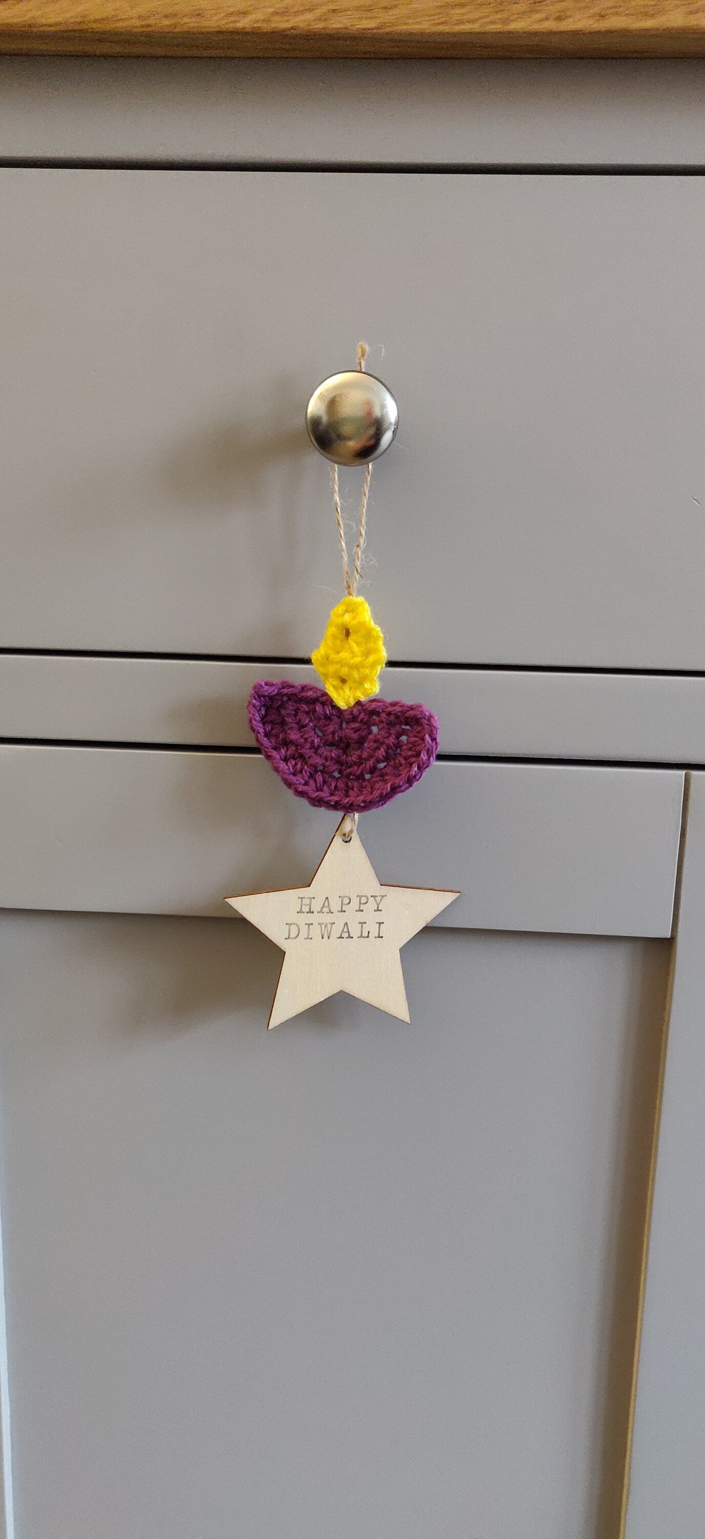 Happy Diwali Sign, Purple Diwali Candle, Diwali Lights Decoration, Diwali Hanging Decoration, Lantern Home Decor, Diwali Gift, Keepsake