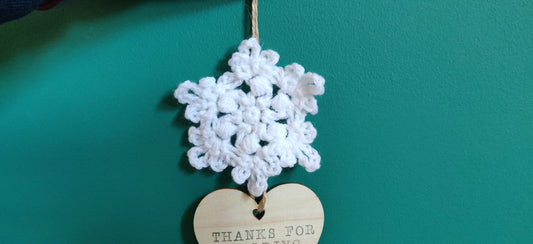 Thank You For Helping Me Shine Sign, Christmas Thank You Gift, Teacher Christmas Gift, Gift Tag, Xmas Snowflake Decor, Snowflake Ornament
