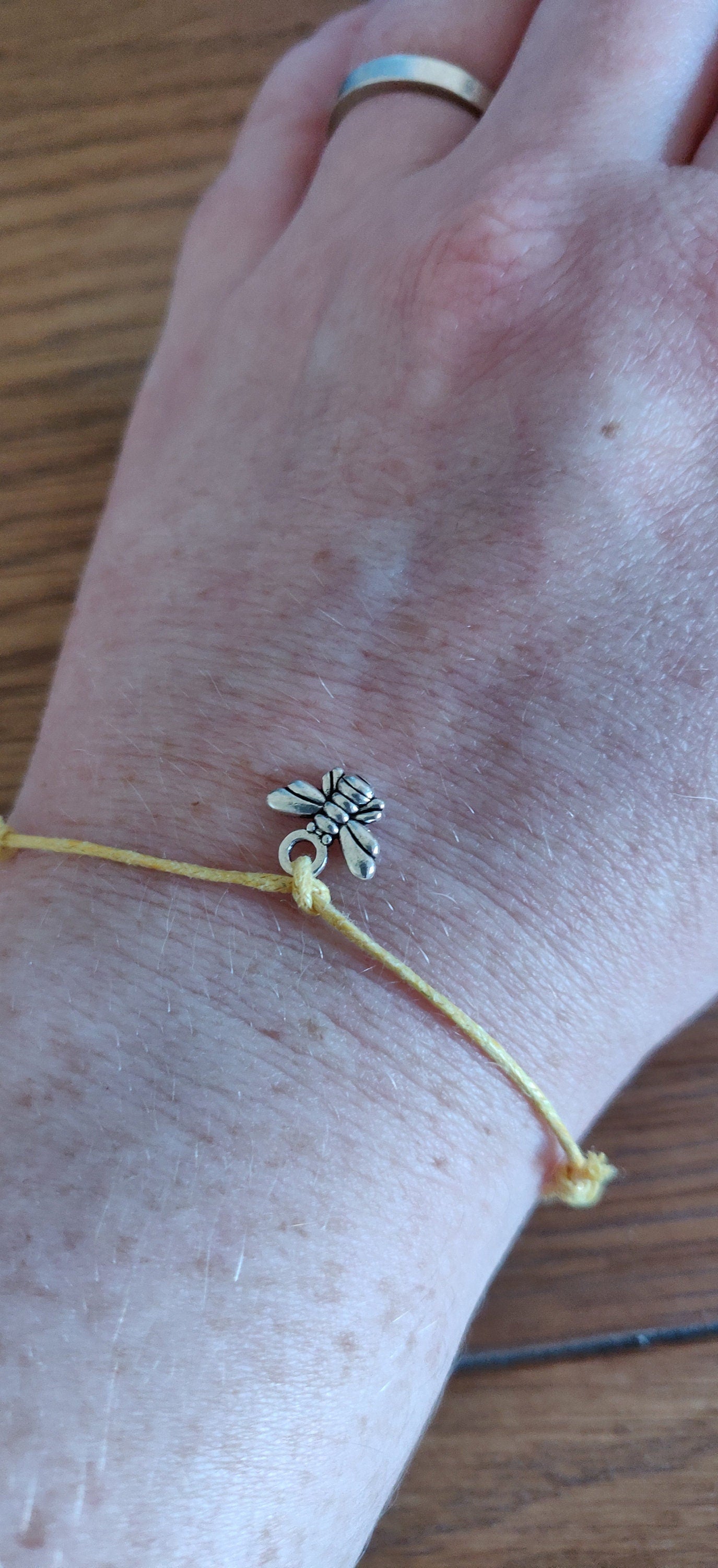We Bee-long Together Gift, Yellow Bee Bracelet, Wristband, Valentine's, Wedding Favour, Anniversary Gift, Jewellery Bee Card