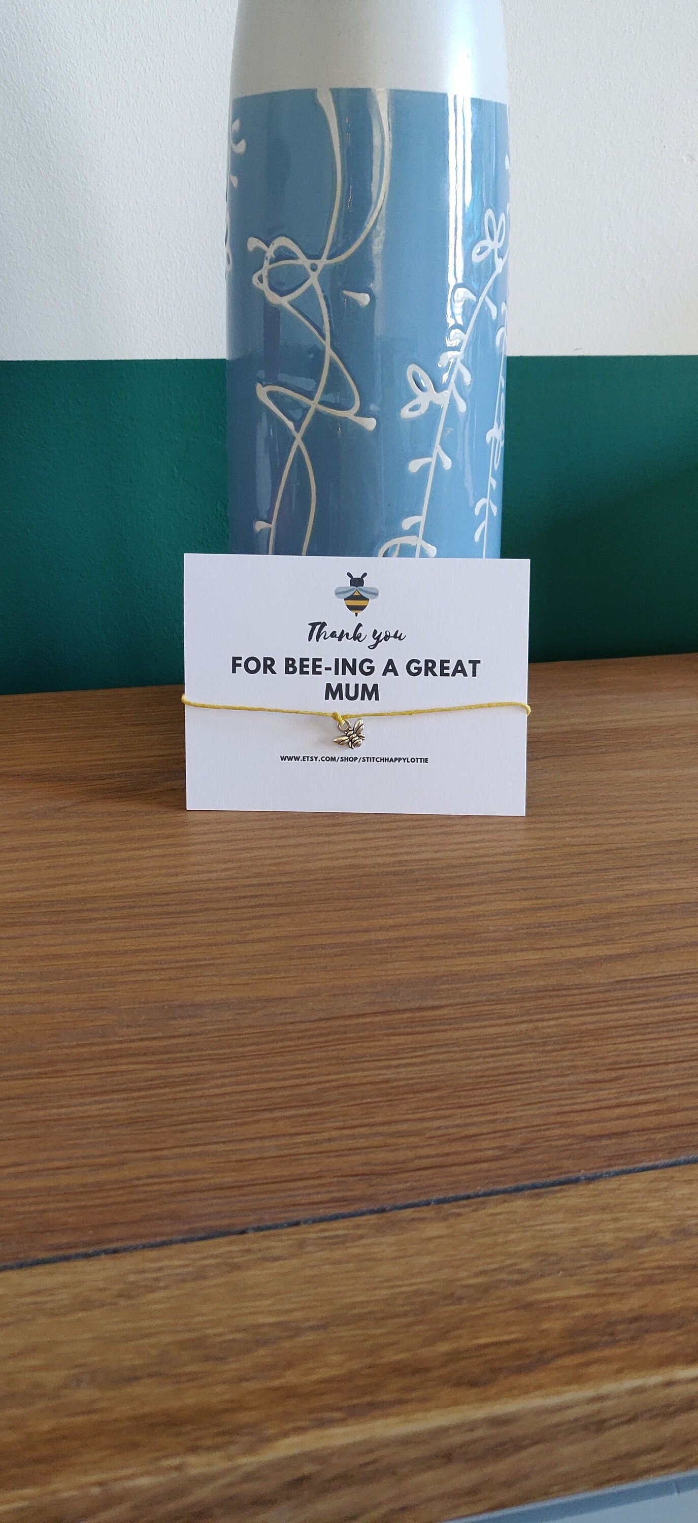 Bee Charm Bracelet, Mother's Day Gift For Mum