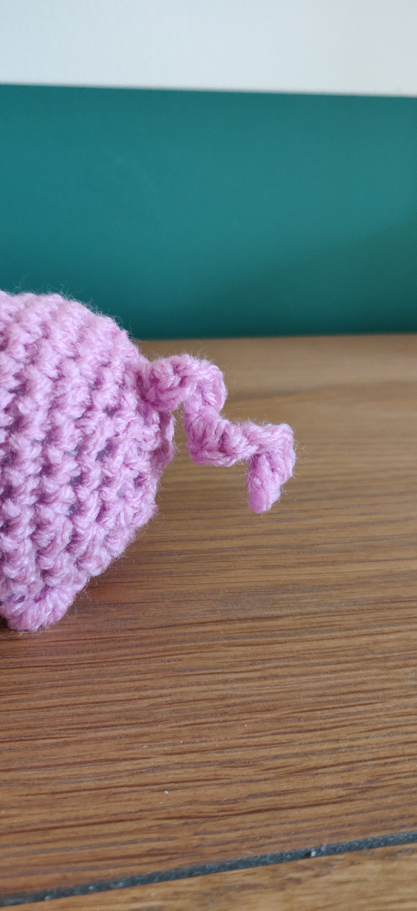 Pink Pig Home Decor, Crochet Pig, Valentine's Day Gift, Piglet, Piggy, Pig Lover, Shelf Sitter, Buddy, Pig Ornament, Figurine, Home Decor