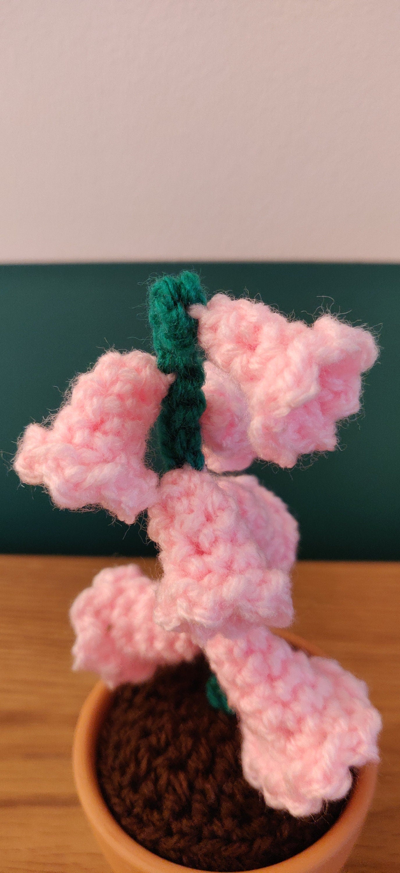 Mini Artificial Foxglove in Terracotta Pot, Foxglove Gift, Pink Foxglove Gift, Indoor Artificial Flower, Birthday, New Home, Retirement Gift