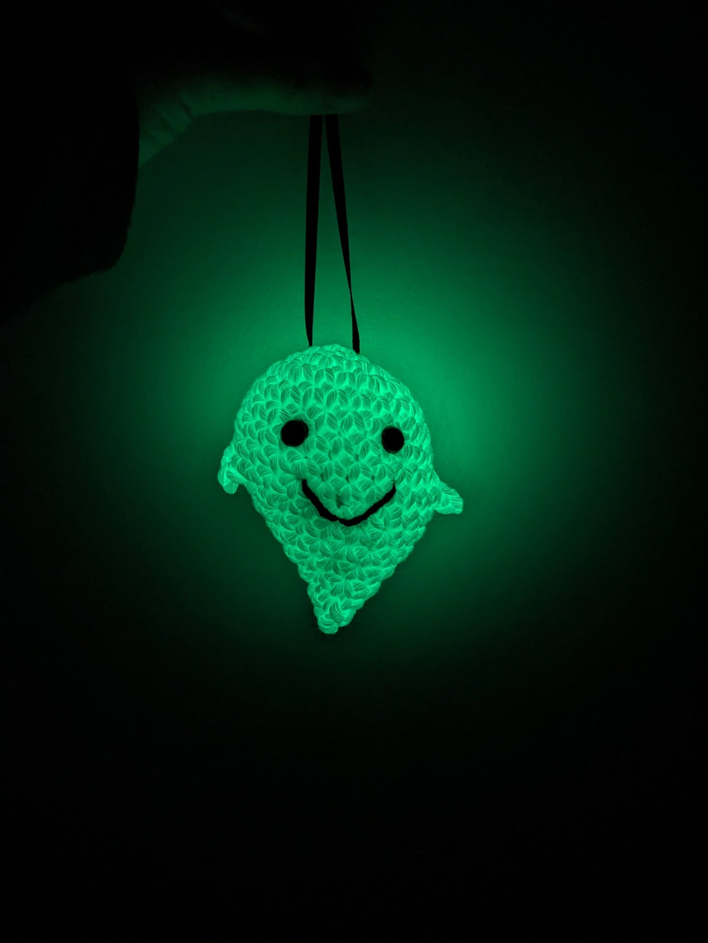 Glow in the Dark Ghost Hanging Ornament: Spooky Halloween Decor