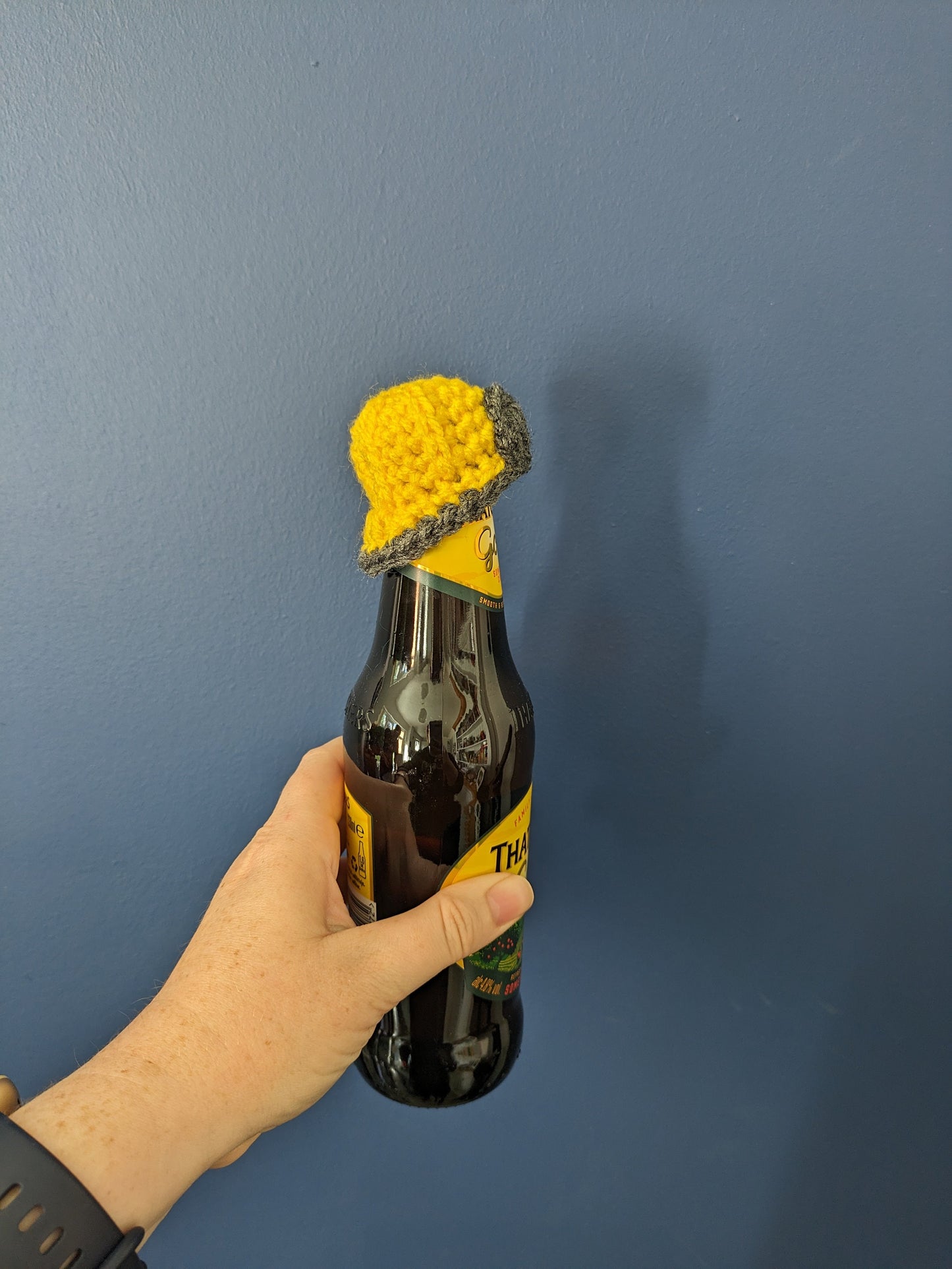 Firefighter Helmet Bottle Topper: Fireman Gift, New Job, Retirement