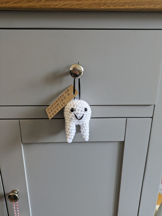 Dentist Tooth Gift, Graduation Congratulations, Leaving Gift, Dental Nurse, Funny Work Gift, Hygienist, Personalized Dentist Buddy, Anxiety