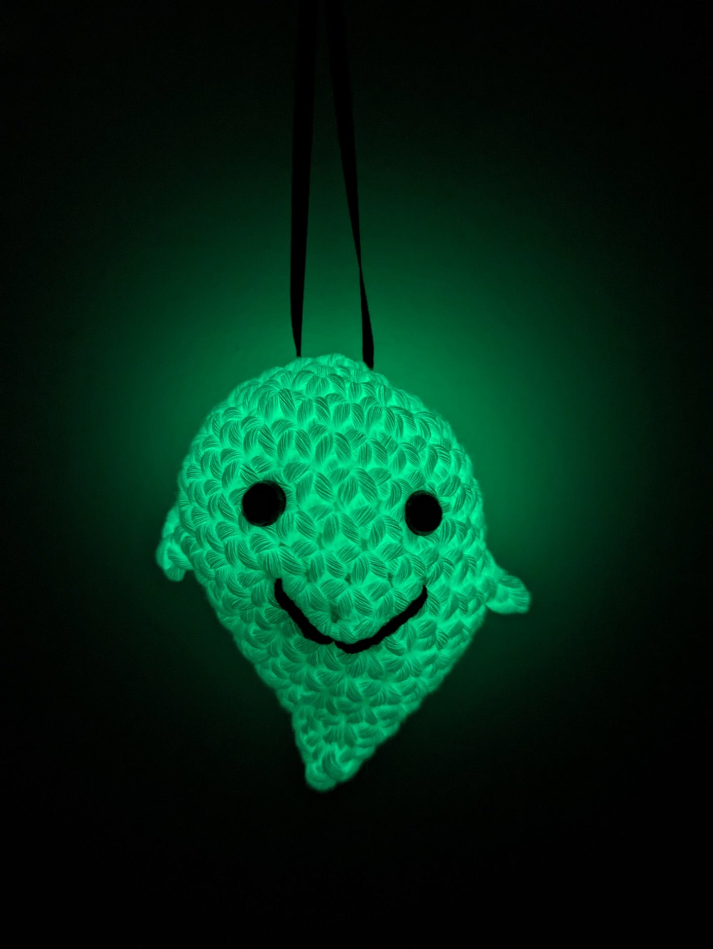 Glow in the Dark Ghost Hanging Ornament: Spooky Halloween Decor