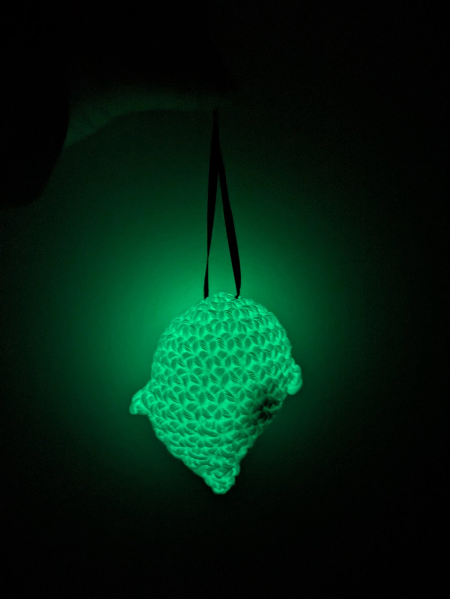 Glow in the Dark Ghost Hanging Ornament: Spooky Halloween Decor