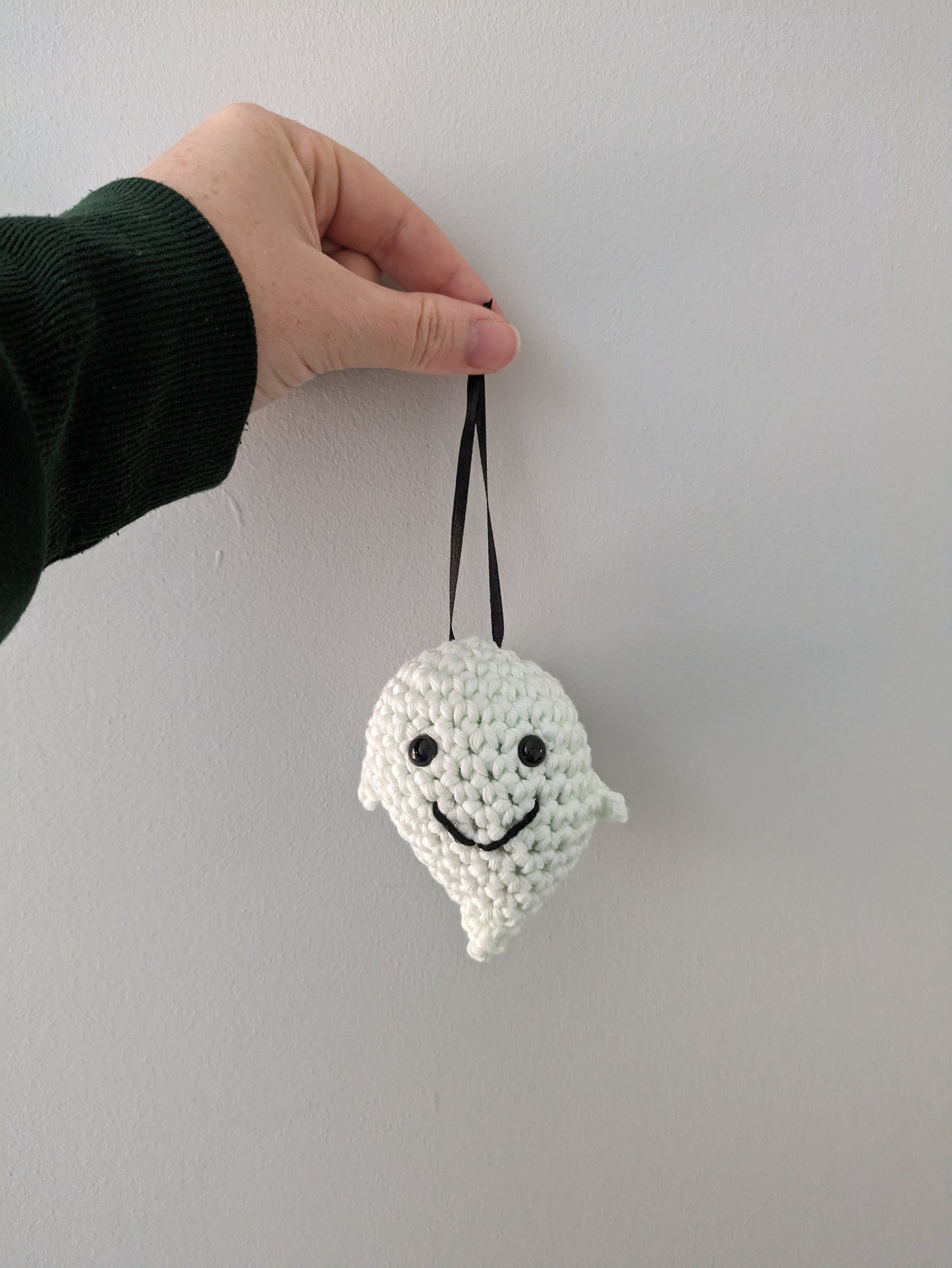 Glow in the Dark Ghost Hanging Ornament: Spooky Halloween Decor