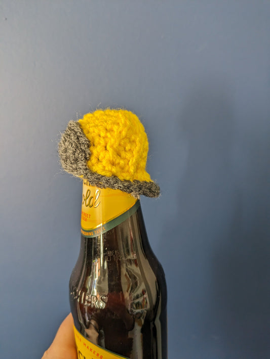 Firefighter Helmet Bottle Topper: Fireman Gift, New Job, Retirement