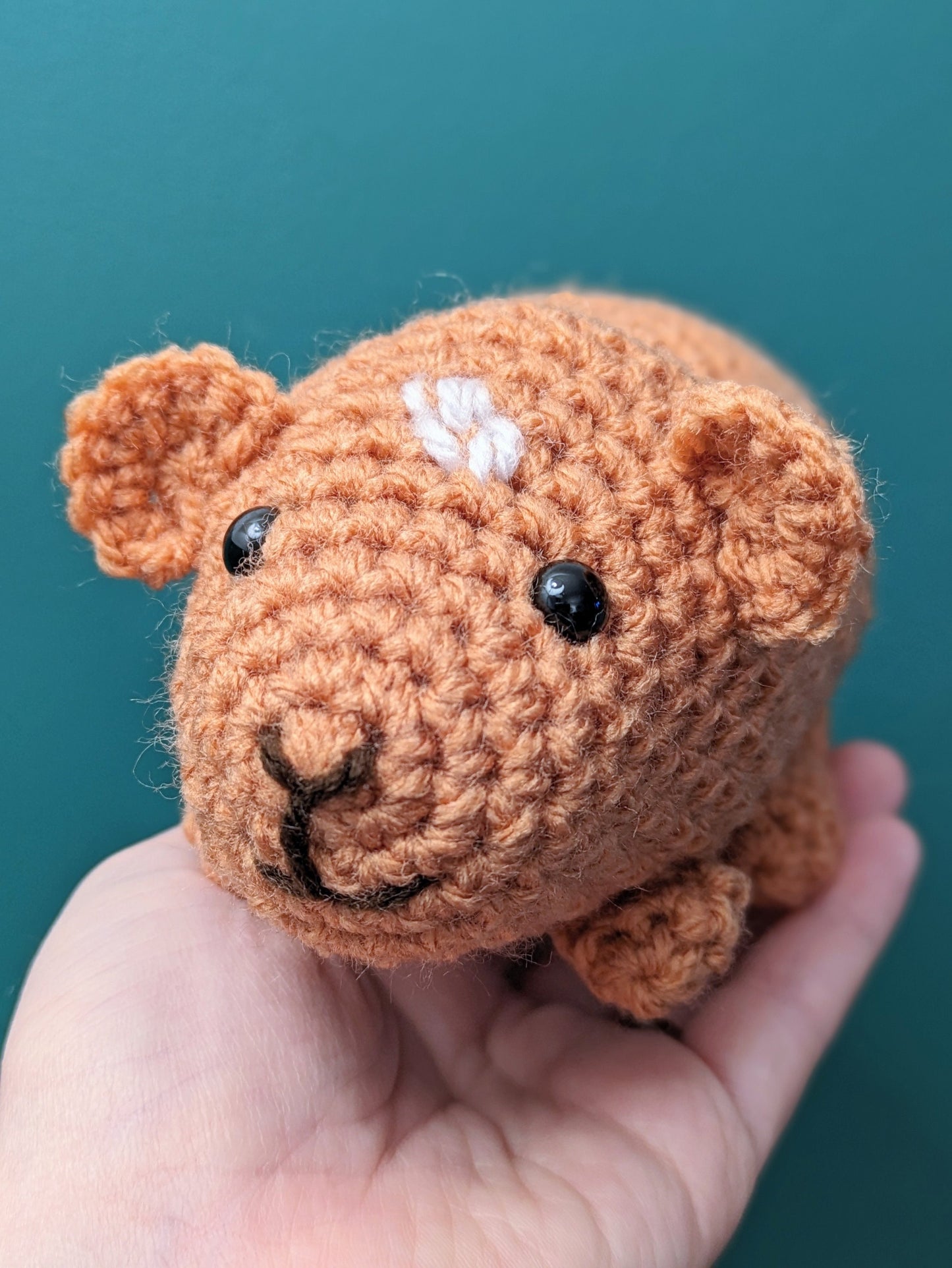 Crochet Guinea Pig Plushie, Personalised Pet Memorial Gift