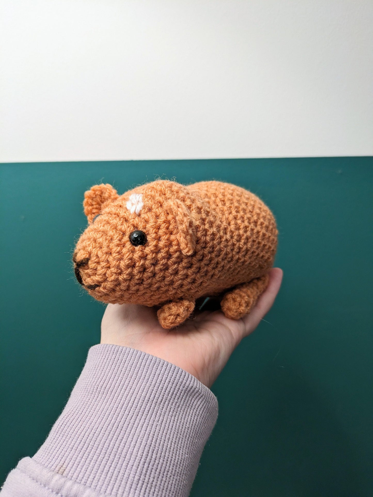 Crochet Guinea Pig Plushie, Personalised Pet Memorial Gift