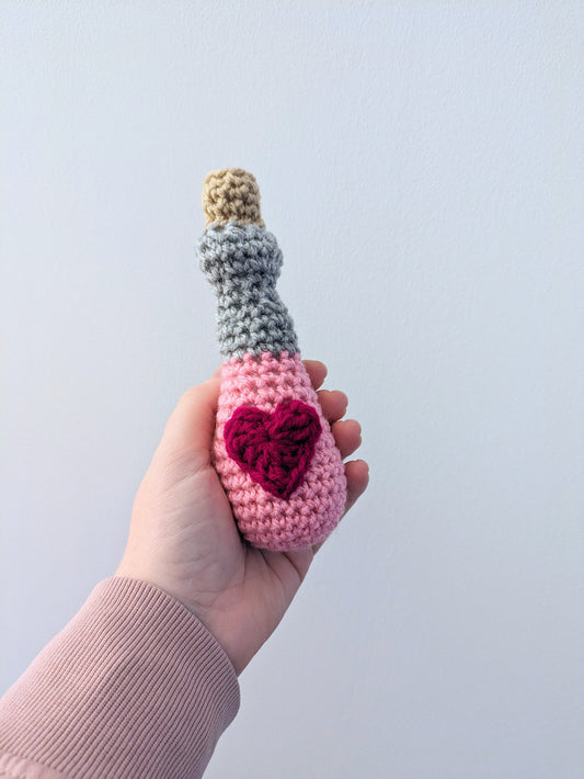 True Love Potion, You Put A Spell On Me, You are Magic, Valentine's Gift, Wife Gift for Anniversary, Witch Ornament, Pink Potion Bottle