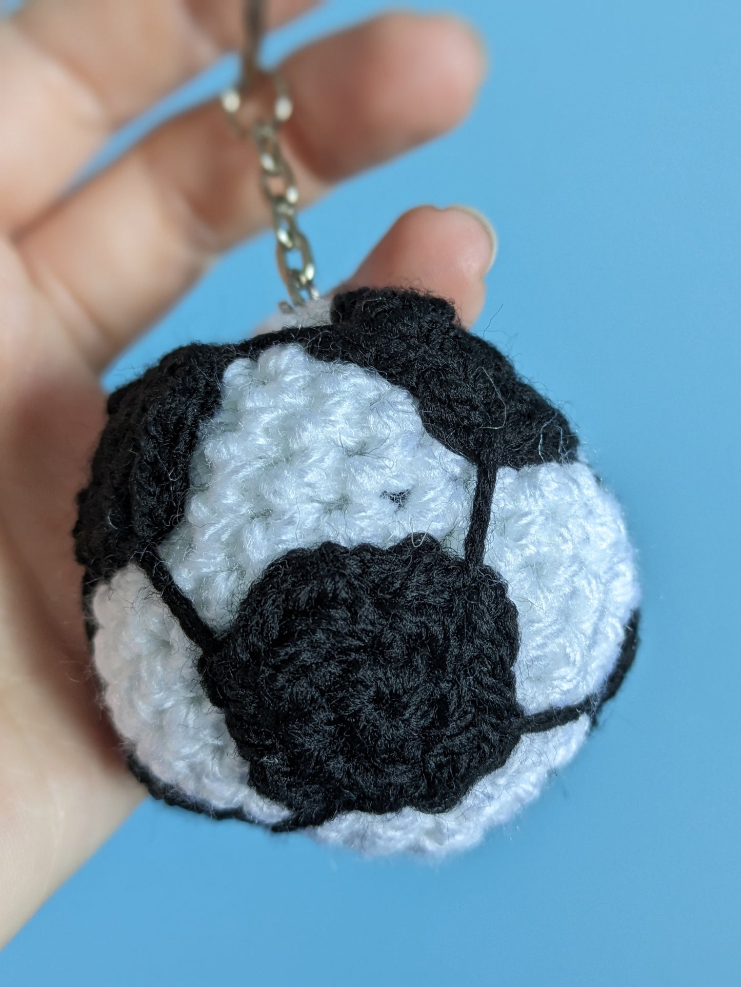 Football Keyring Bag Hanger, Soccer Lover Birthday Present, Sport Ball Car Charm, Team Manager, PE Teacher, Personalised Football Coach Gift