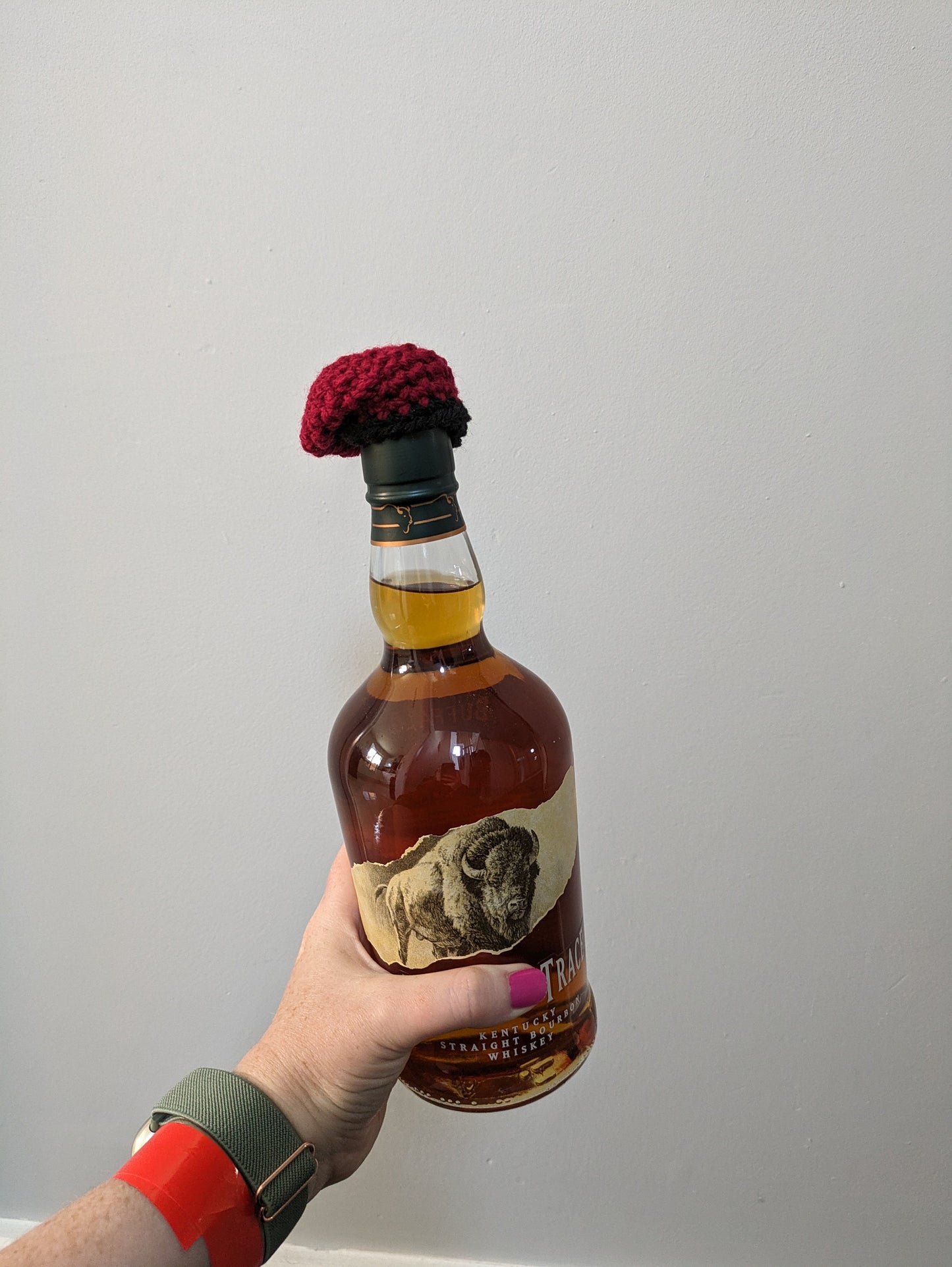 Army Beret Cap Bottle Topper, Passing Out Gift, Crochet Beret, Troop, Regiment Colours, Military Retirement, Good Luck Soldier, RAF, Navy