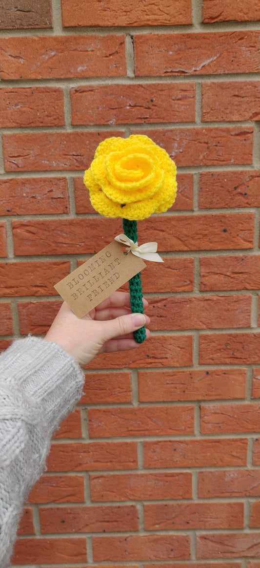 Rose Teacher Gift, Gifts for Teachers, Thank You for Helping Me Grow, Personalised Teacher Assistant Gift, Artificial Rose Fake Rose