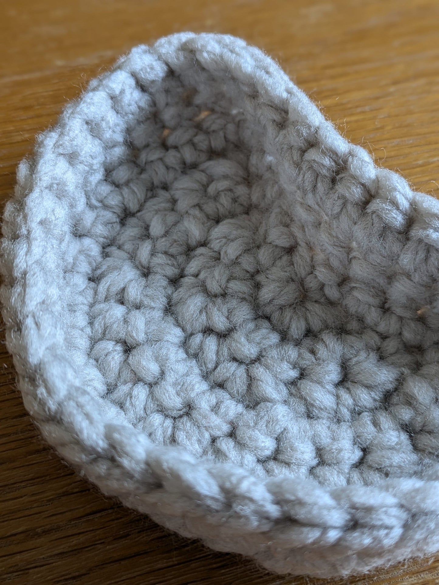 Moon Trinket Dish, Jewellery Tray, Grey Moon Phases, Crescent Moon, Crochet Ring Dish, Spiritual Gift, Star Sign Birthday Present