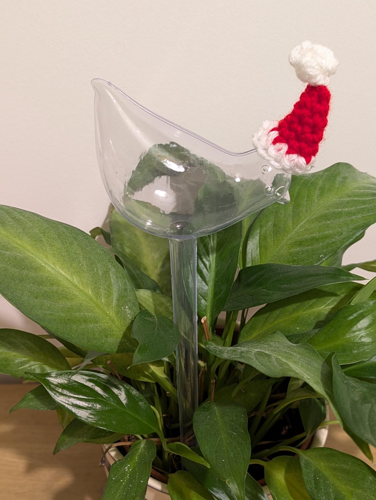Robin Self Watering Plant Ornaments, Shelf Sitter, Christmas Decoration, Crochet Ornament, Gifts, Robins Appear When Loved Ones Are Near
