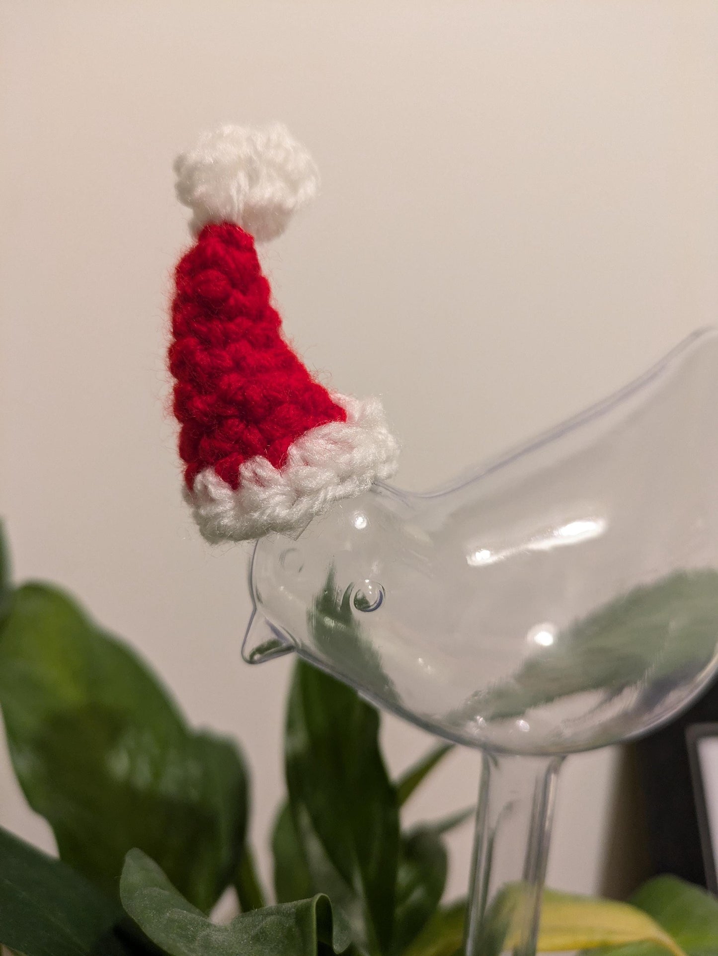 Robin Self Watering Plant Ornaments, Shelf Sitter, Christmas Decoration, Crochet Ornament, Gifts, Robins Appear When Loved Ones Are Near