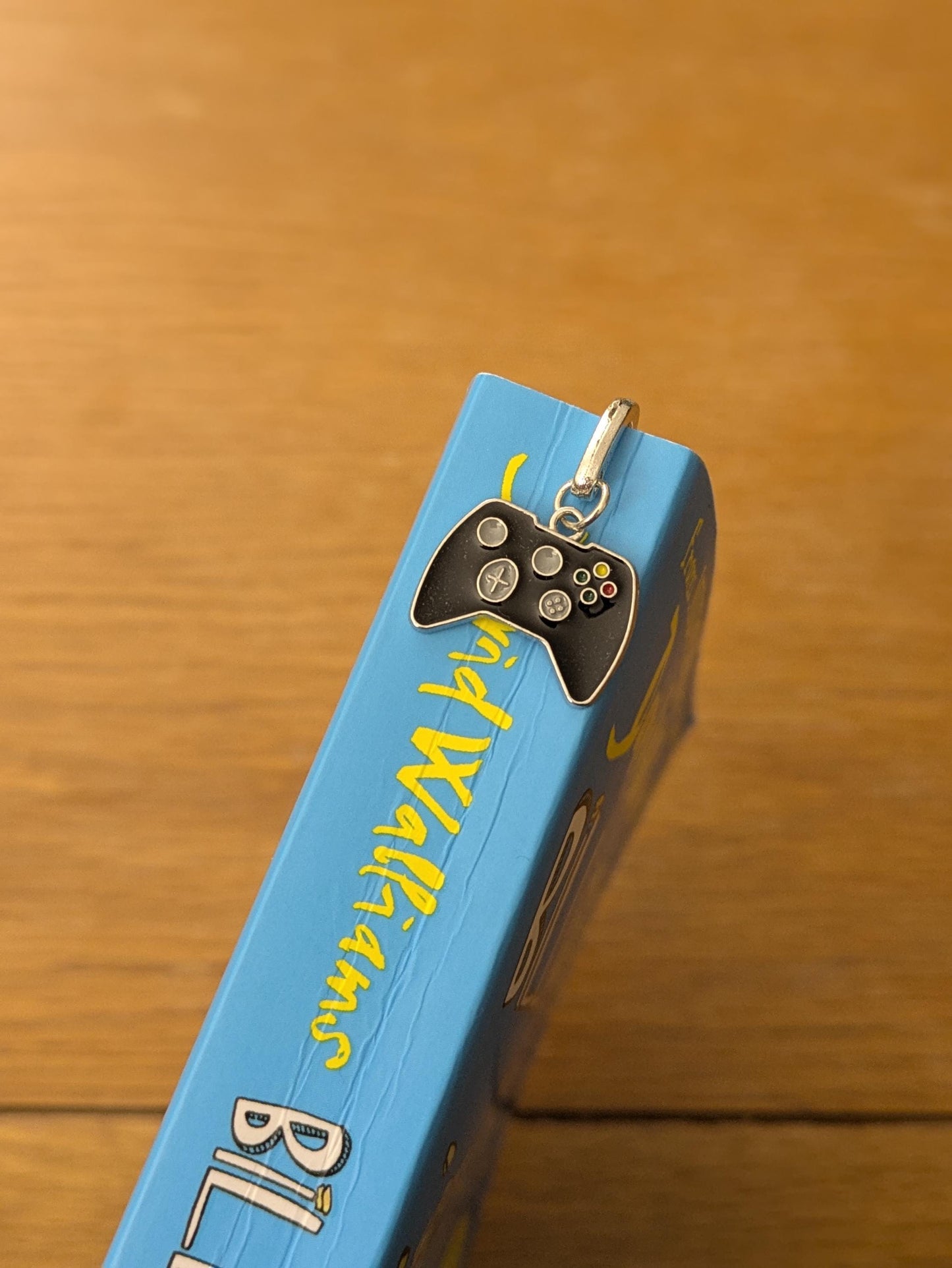 Silver Gaming Bookmark, Gamer Gift, Book Lover Accessory
