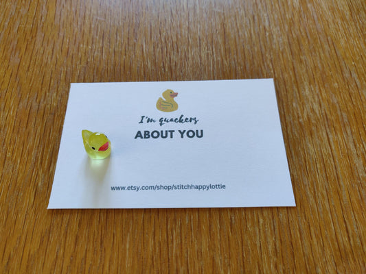 Happy Ducking Birthday, Ducking Love you, Yellow Duck Pocket Hug, Quakers About You, Stocking Filler, Birthday Gift for Him Her, Valentine,